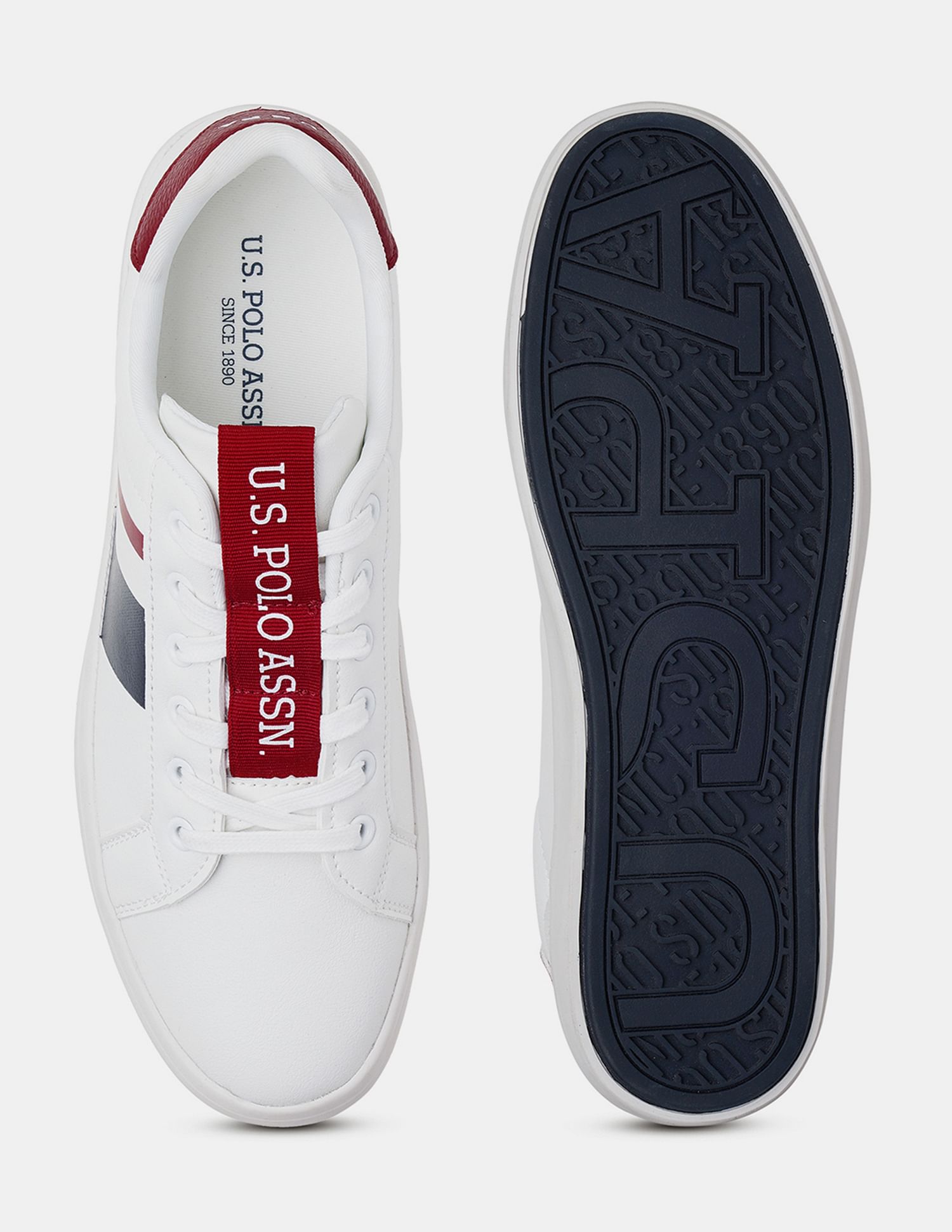 U.S. Polo Assn. Men Santos 3.0 Colour Blocked Sneakers
