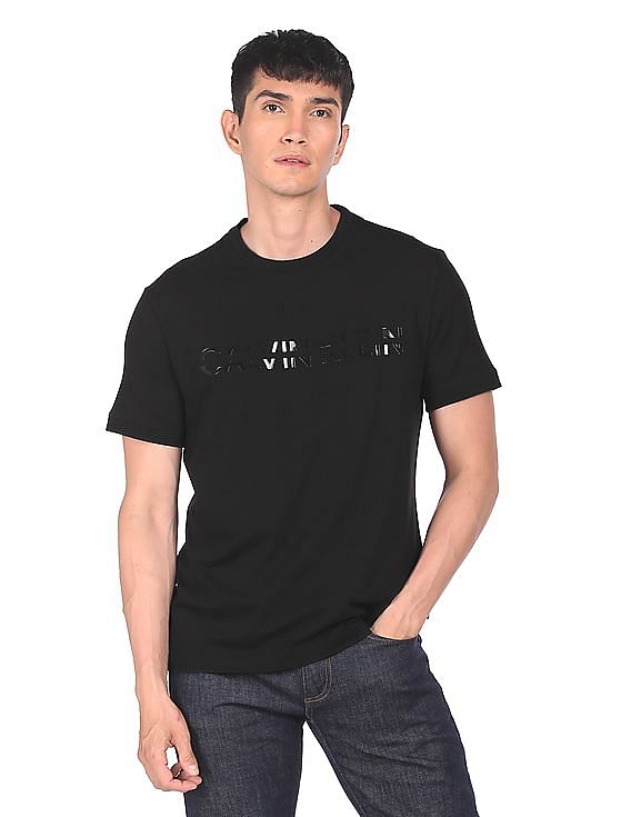 Tシャツ・カットソー K-WAY Men T-shirt Black K2125KW USY UBK7124ZW___USY_a5a216fe-e98e-