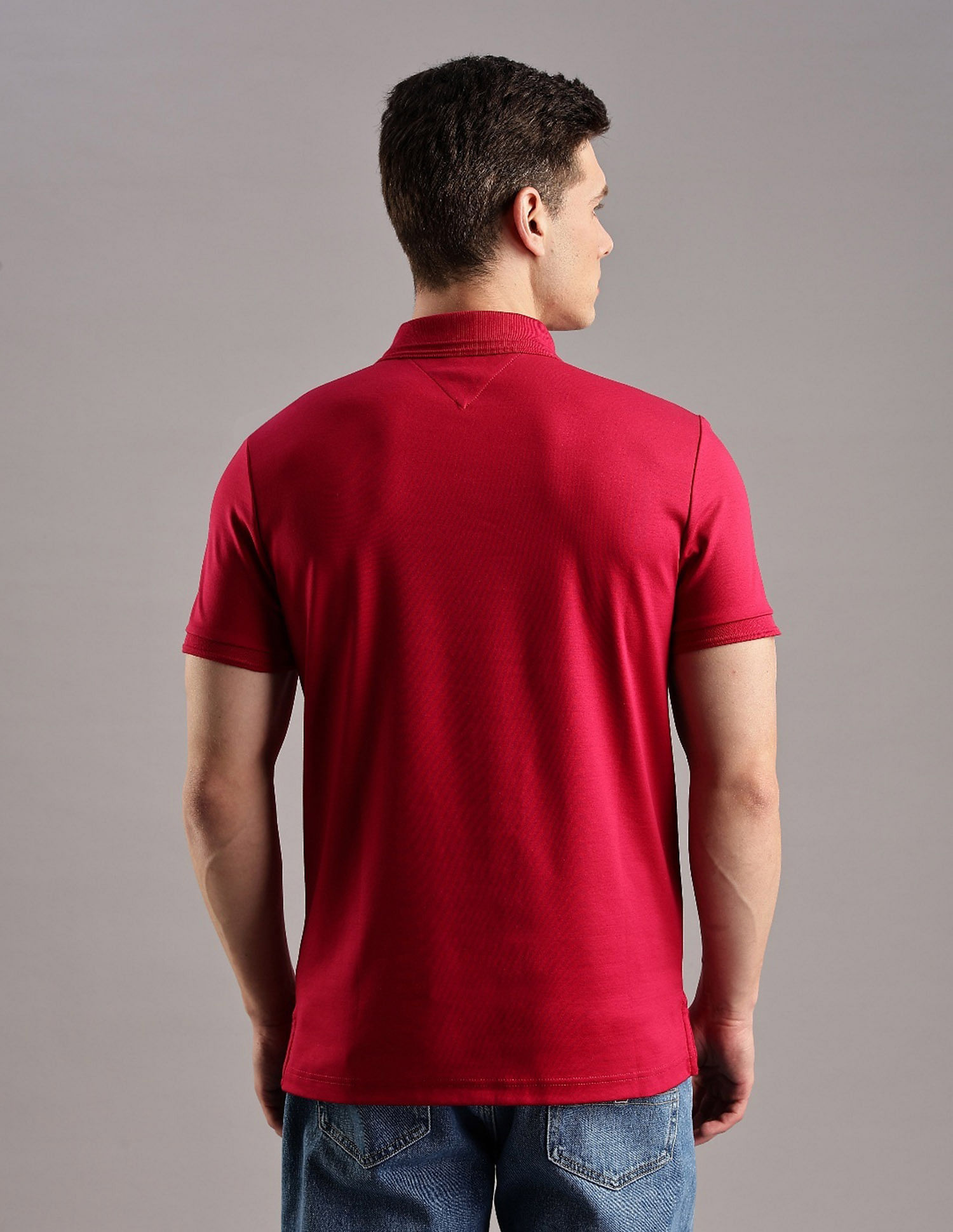Tommy Hilfiger Solid Regular-Fit Cotton T-Shirt