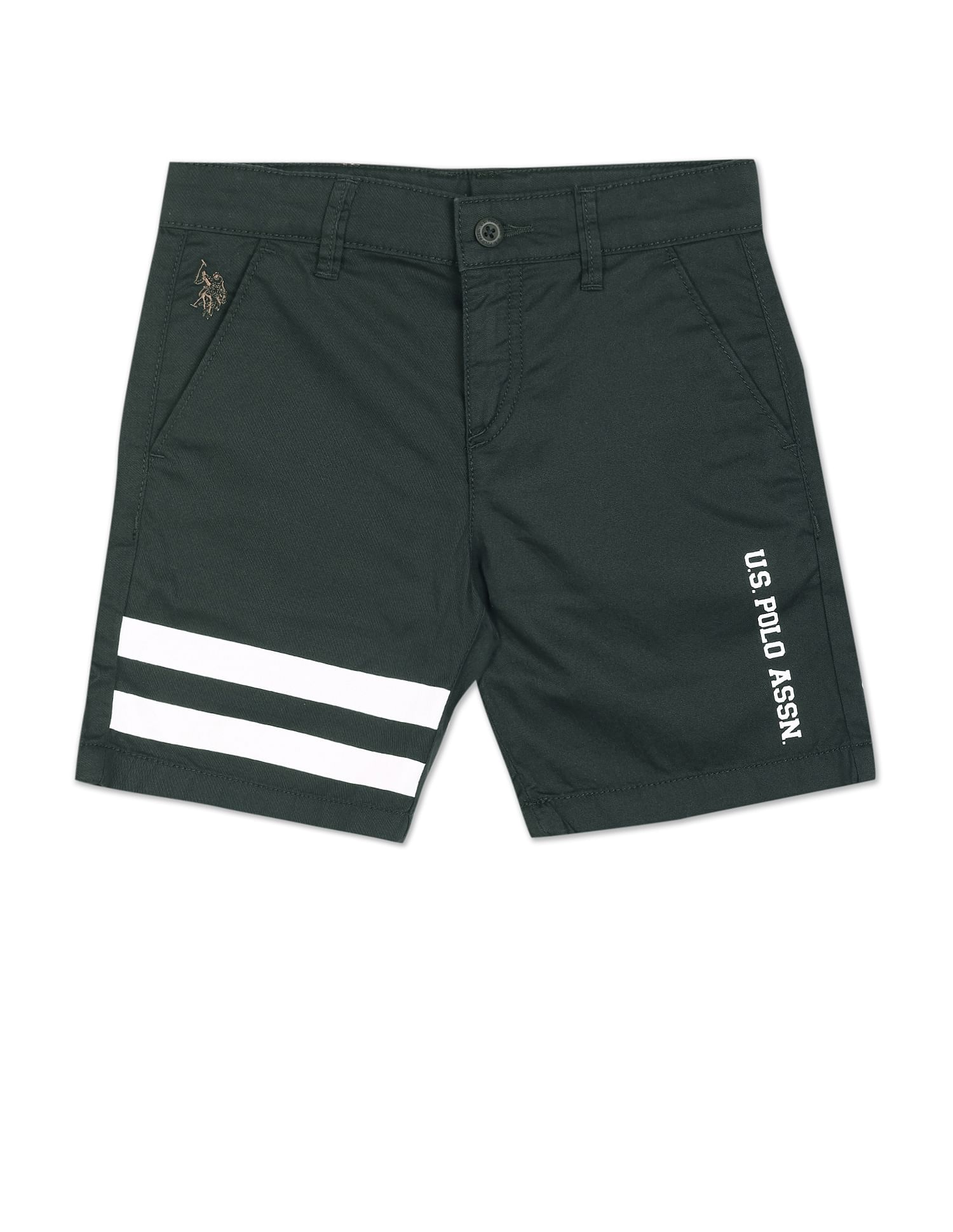 U.S. Polo Assn. Kids Iconic Striped Shorts