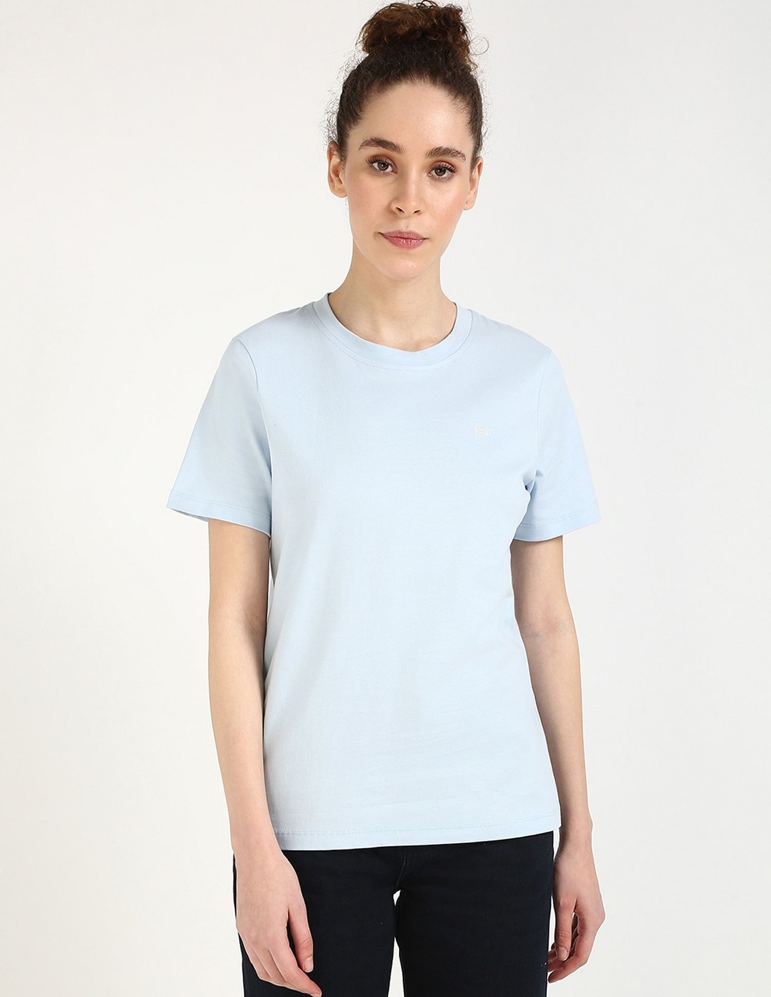 Tommy Hilfiger Solid Regular-Fit Cotton T-Shirt