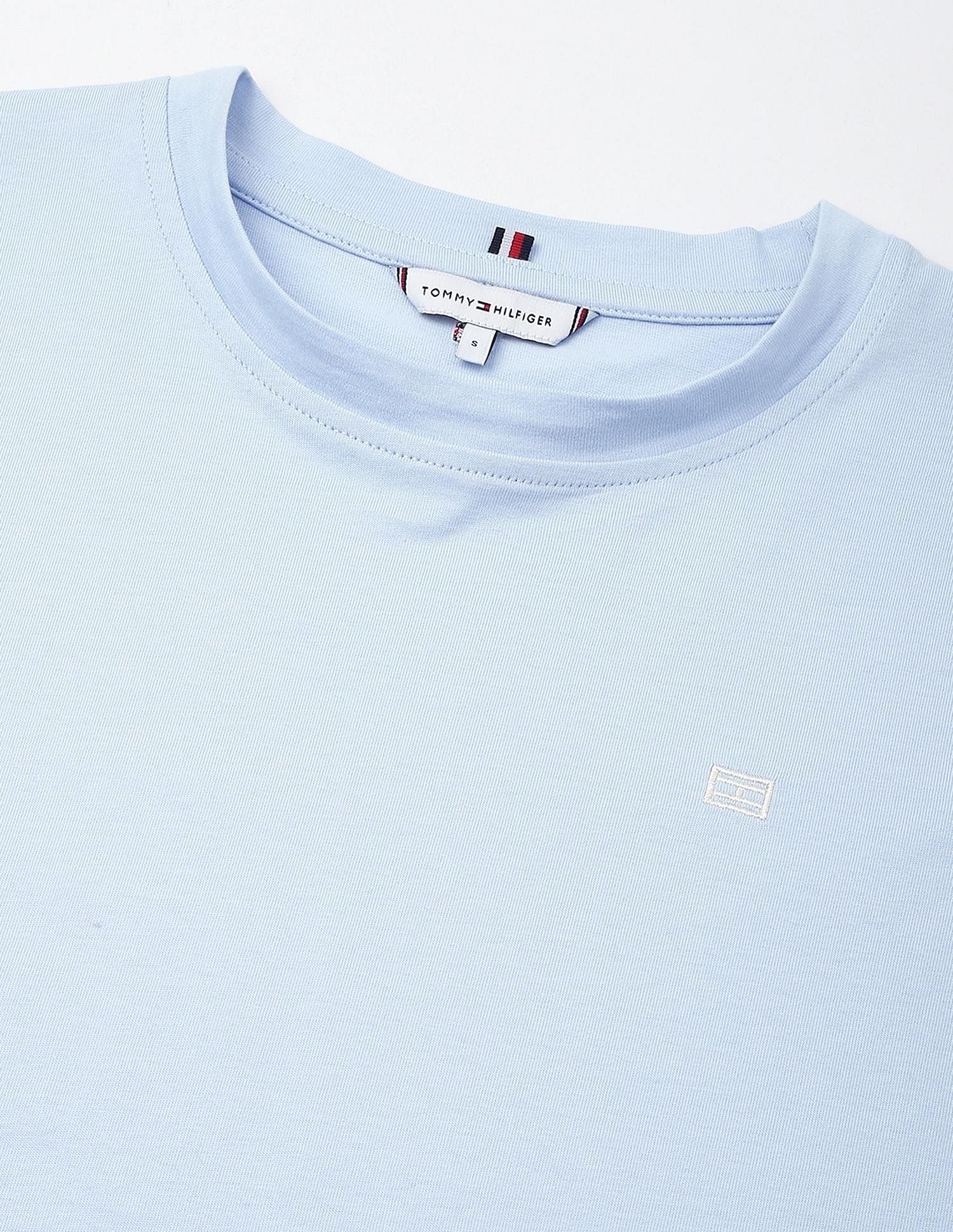 Tommy Hilfiger Solid Regular-Fit Cotton T-Shirt