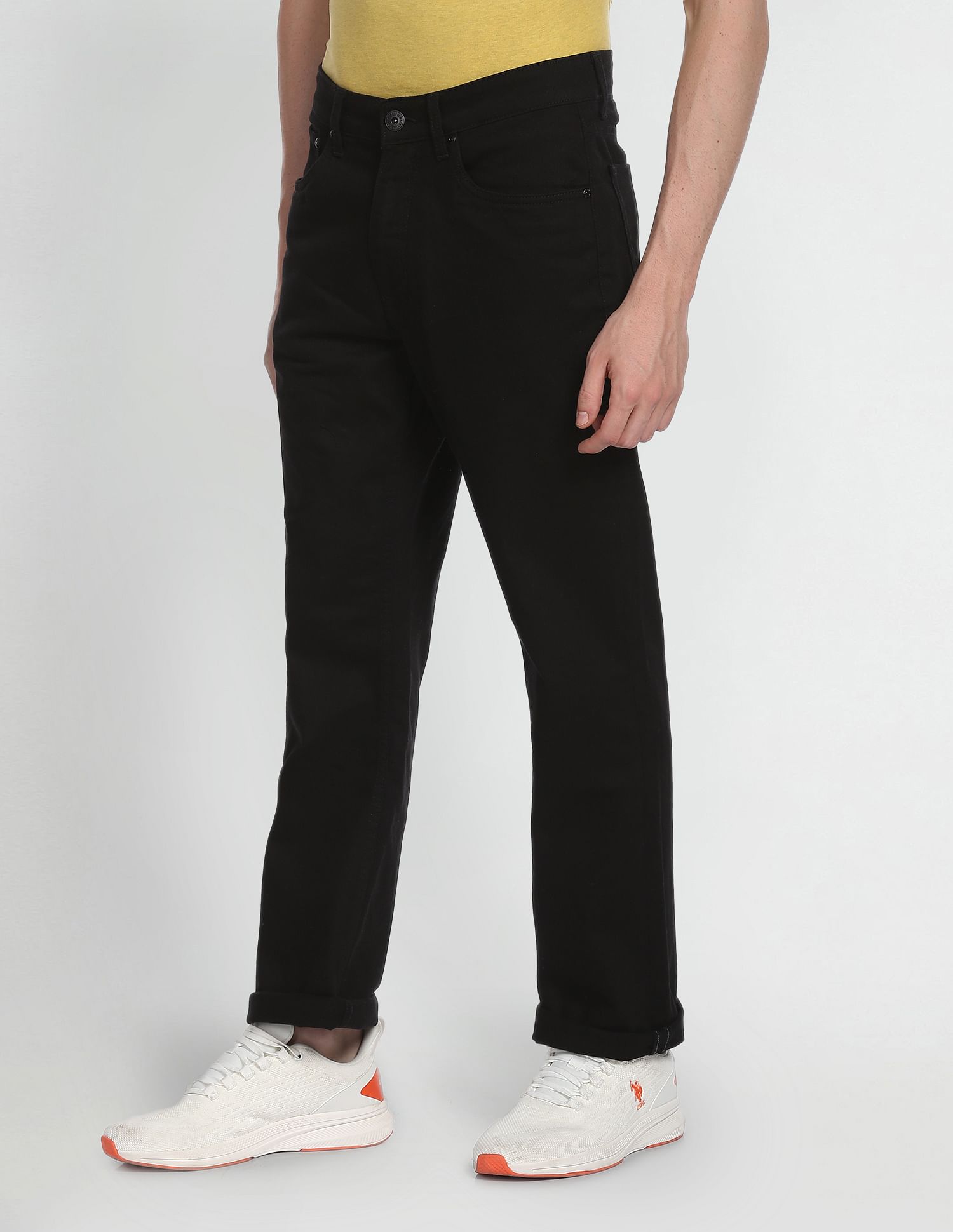 U.S. Polo Assn. Denim Co. Connor Bootcut Fit Black Jeans