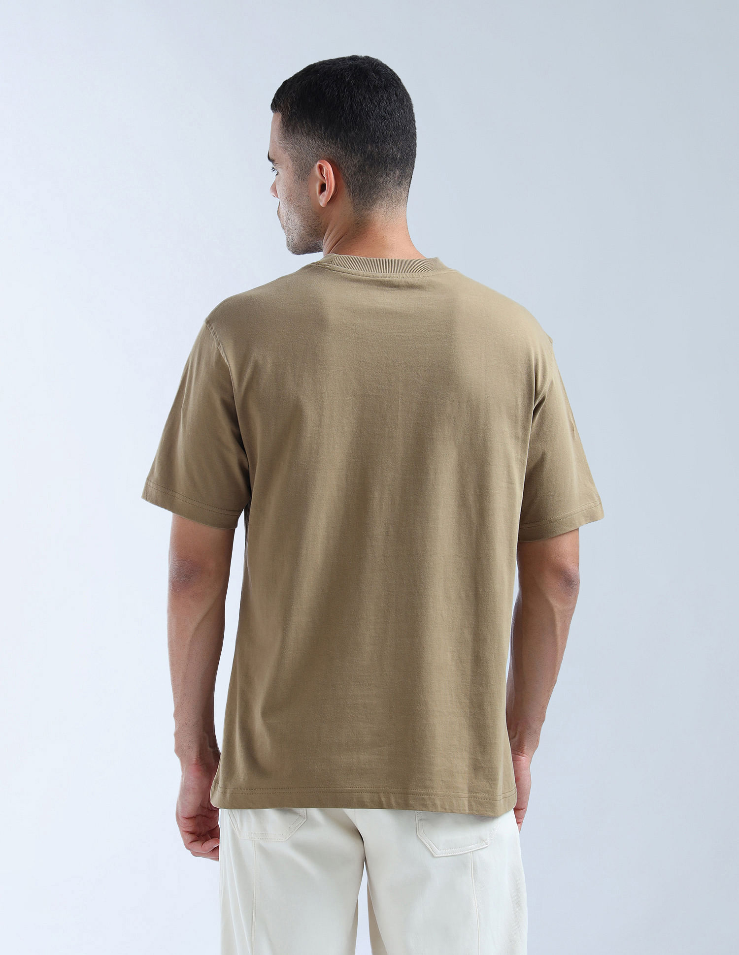 Flying Machine Typographic Printed Relaxed Fit T-Shirt