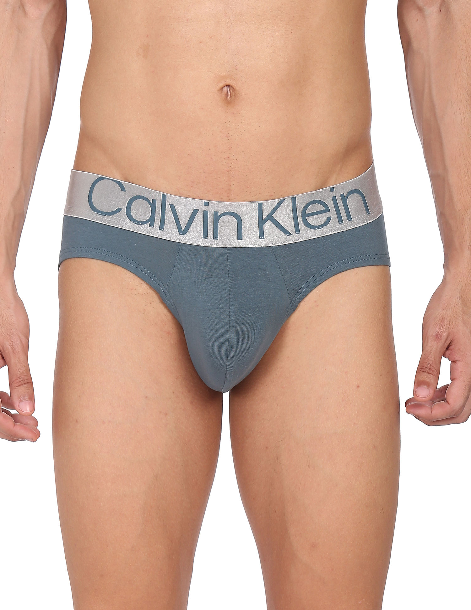 Calvin Klein Steel Microfiber Low Rise Hip Brief U2715 Ck Men's