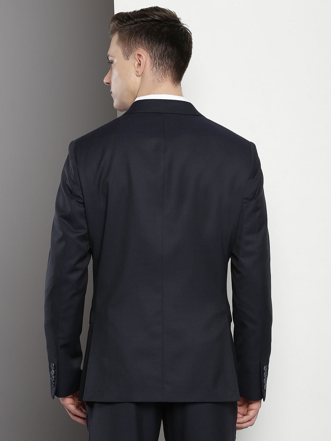 Tommy Hilfiger Patterned Dobby Blazer