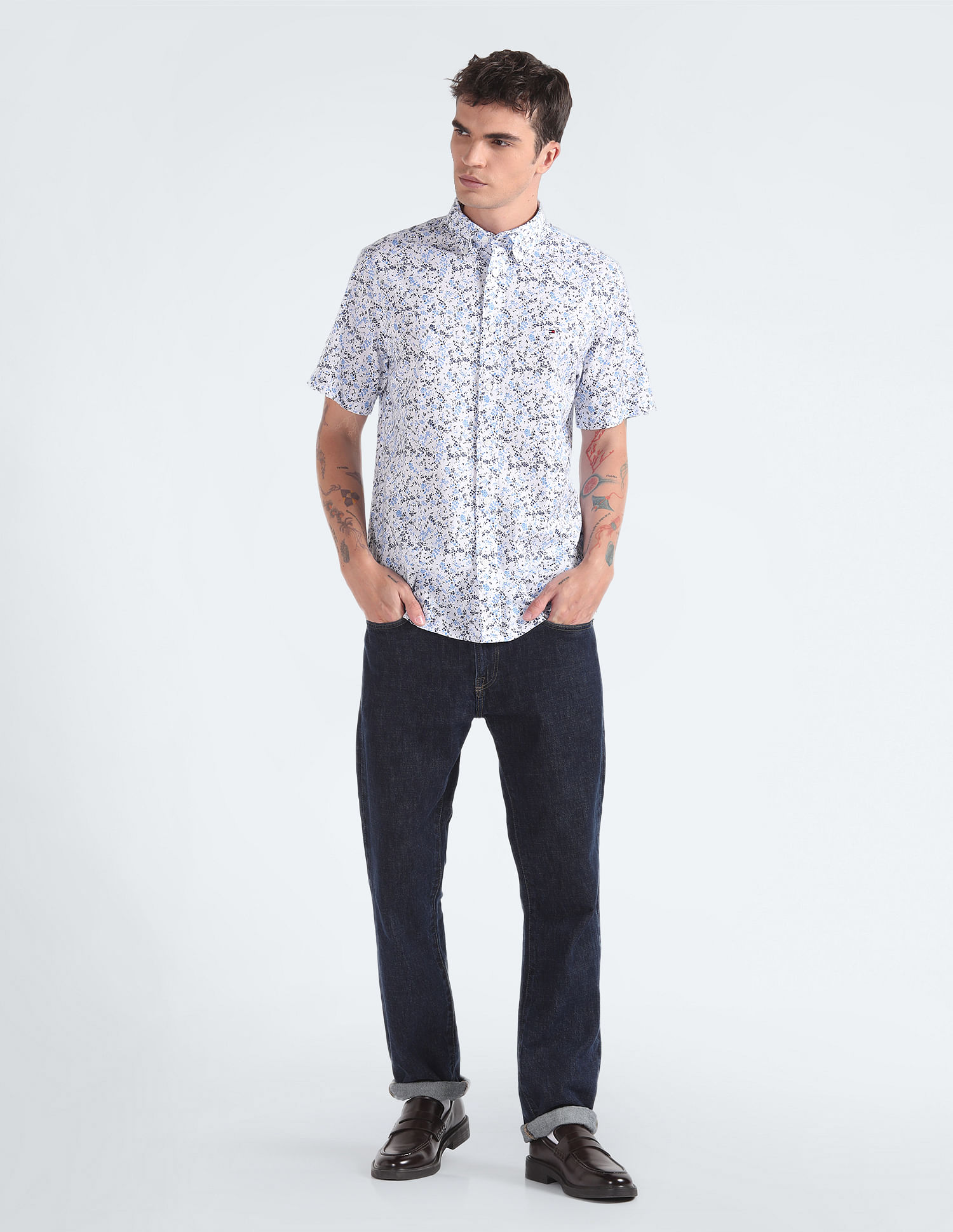 Tommy Hilfiger Flex Floral Organic Shirt