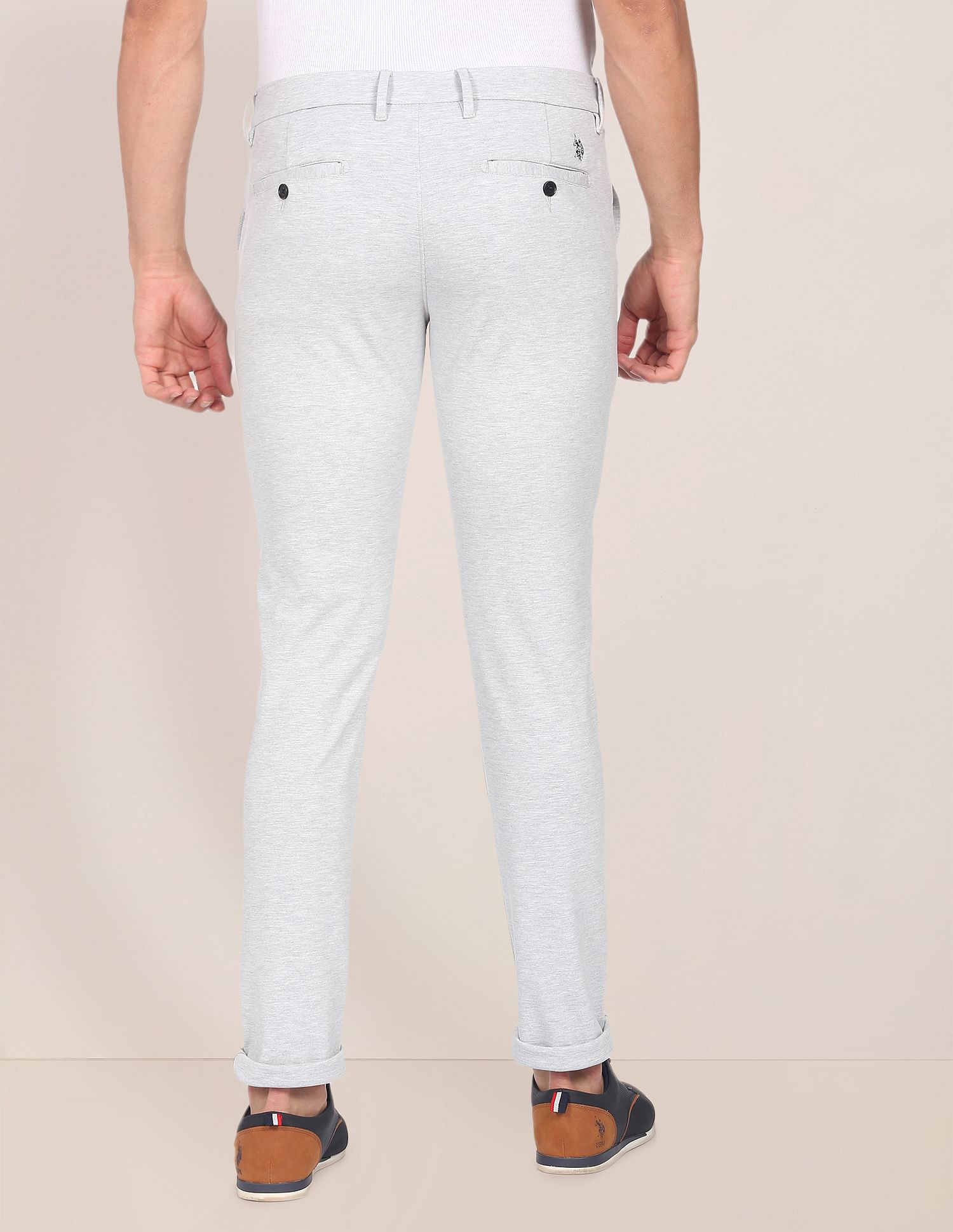 U.S. Polo Assn. Austin Slim Fit Knit Casual Trousers