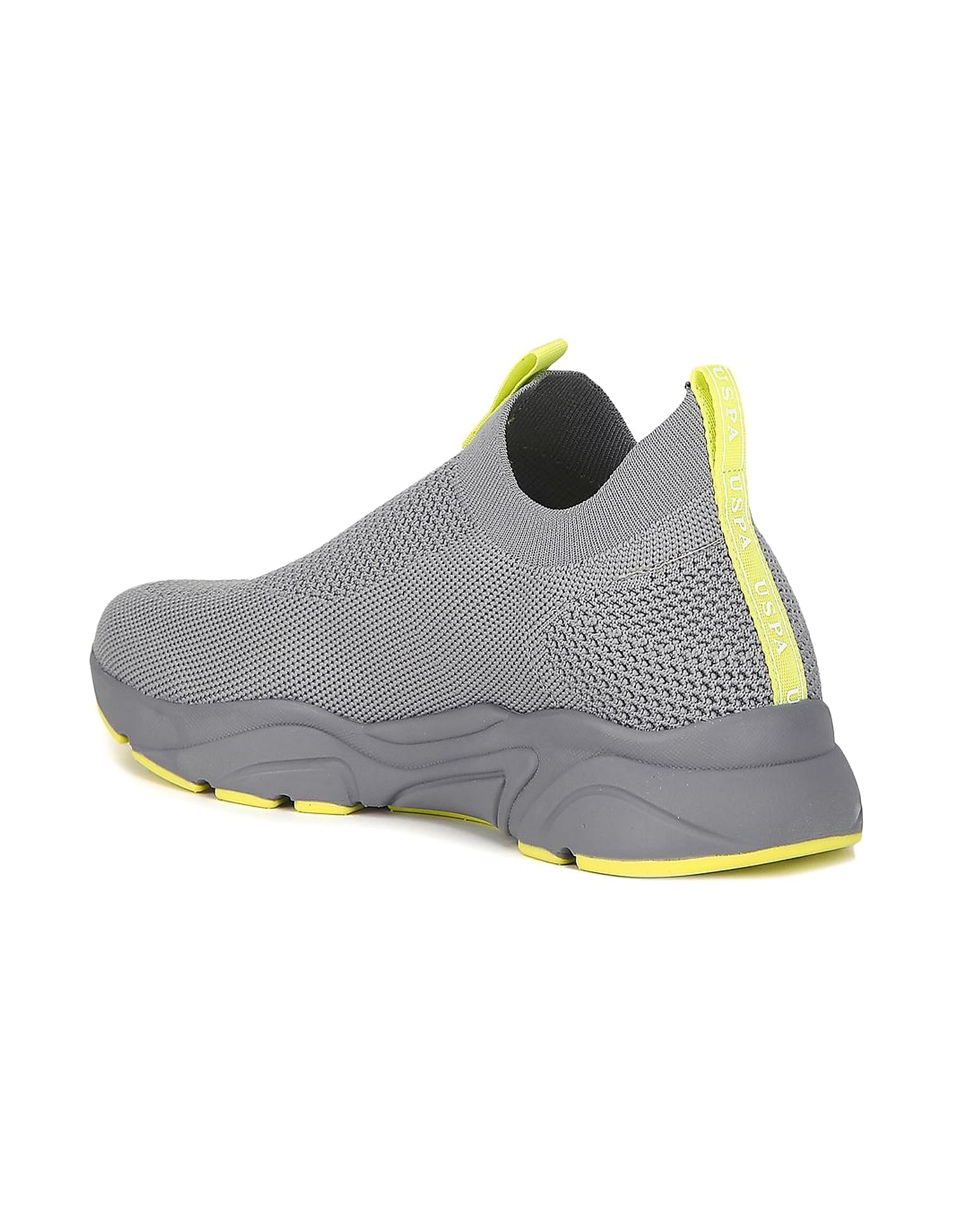 U.S. Polo Assn. Men Lightweight Knit Active Slip On Duncan 3.0 Sneakers