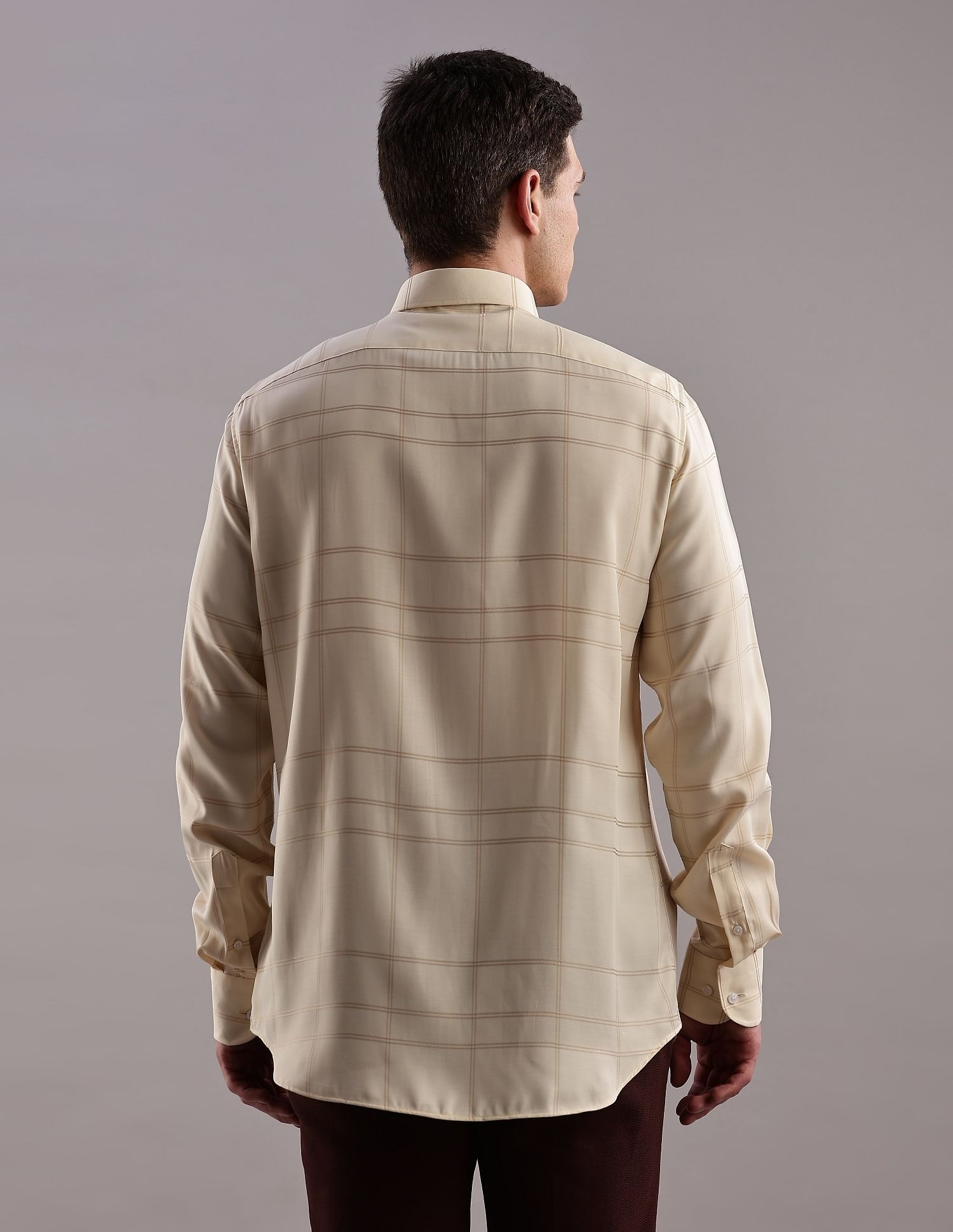 Tommy Hilfiger Checks Slim-Fit Viscose Shirt