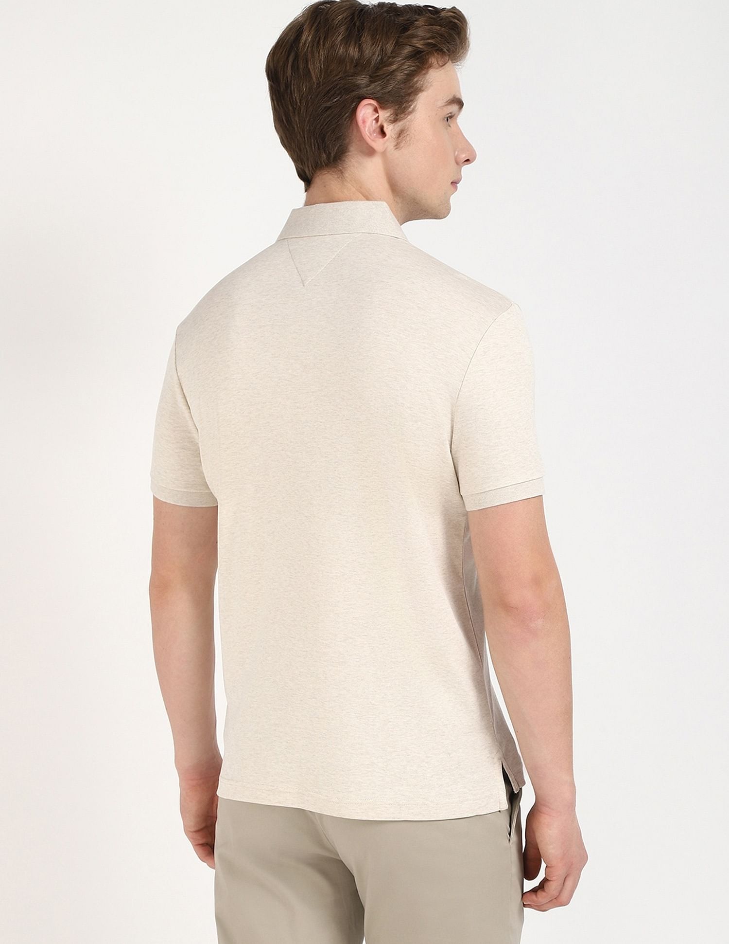 Tommy Hilfiger Printed Regular-Fit Cotton Polo Shirt
