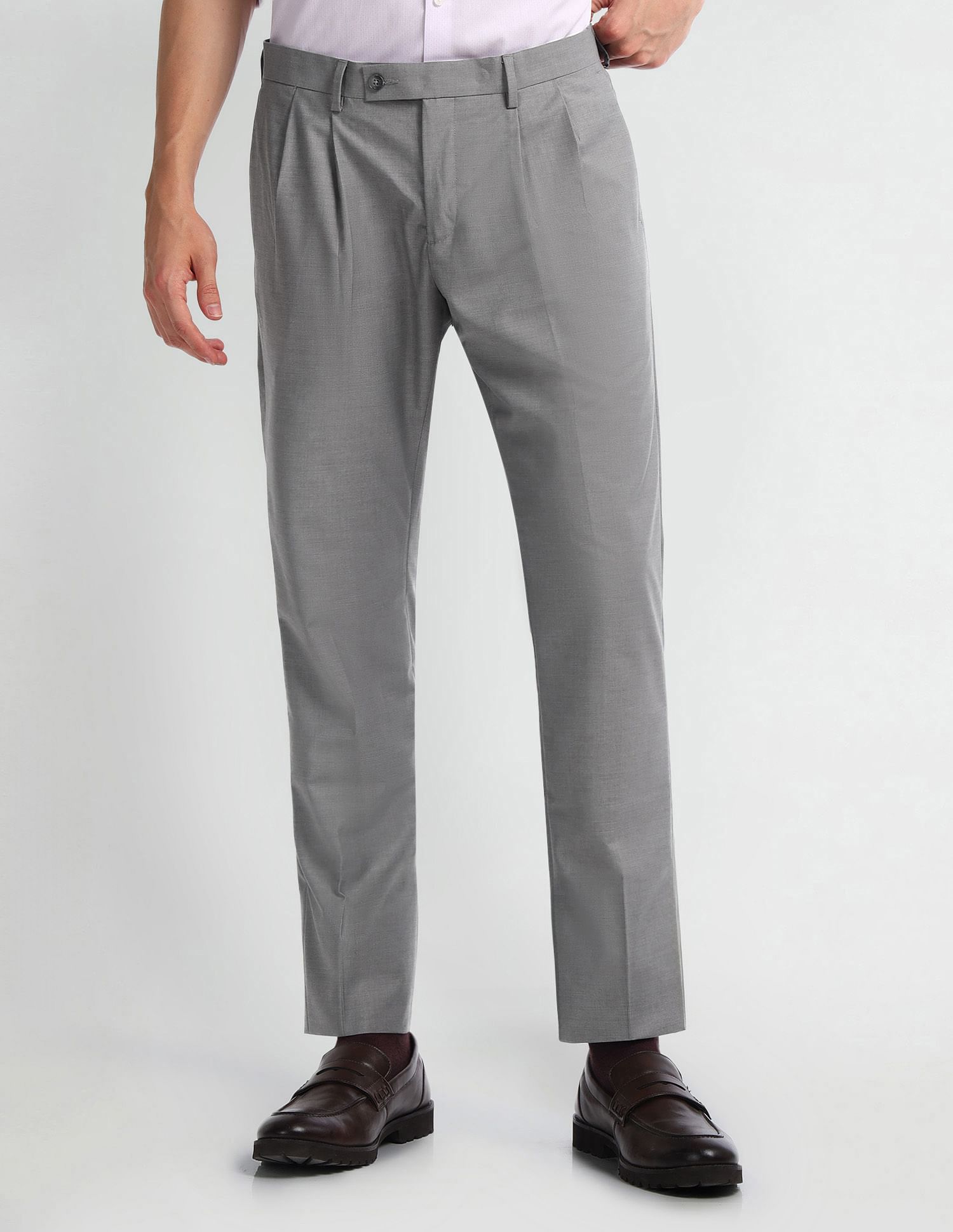 Arrow Smart Flex Slim Trousers