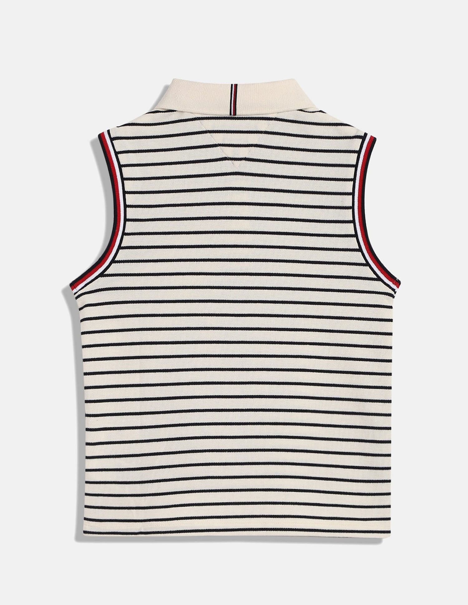 Tommy Hilfiger Kids Girls Stripe Regular Fit Polo