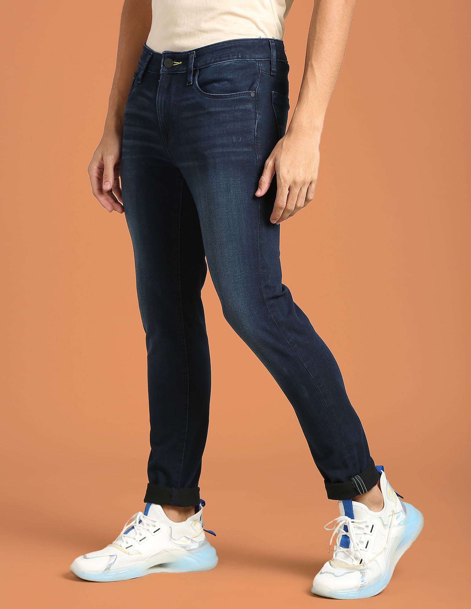Flying Machine Jackson Skinny Fit Low Rise F-Lite Jeans