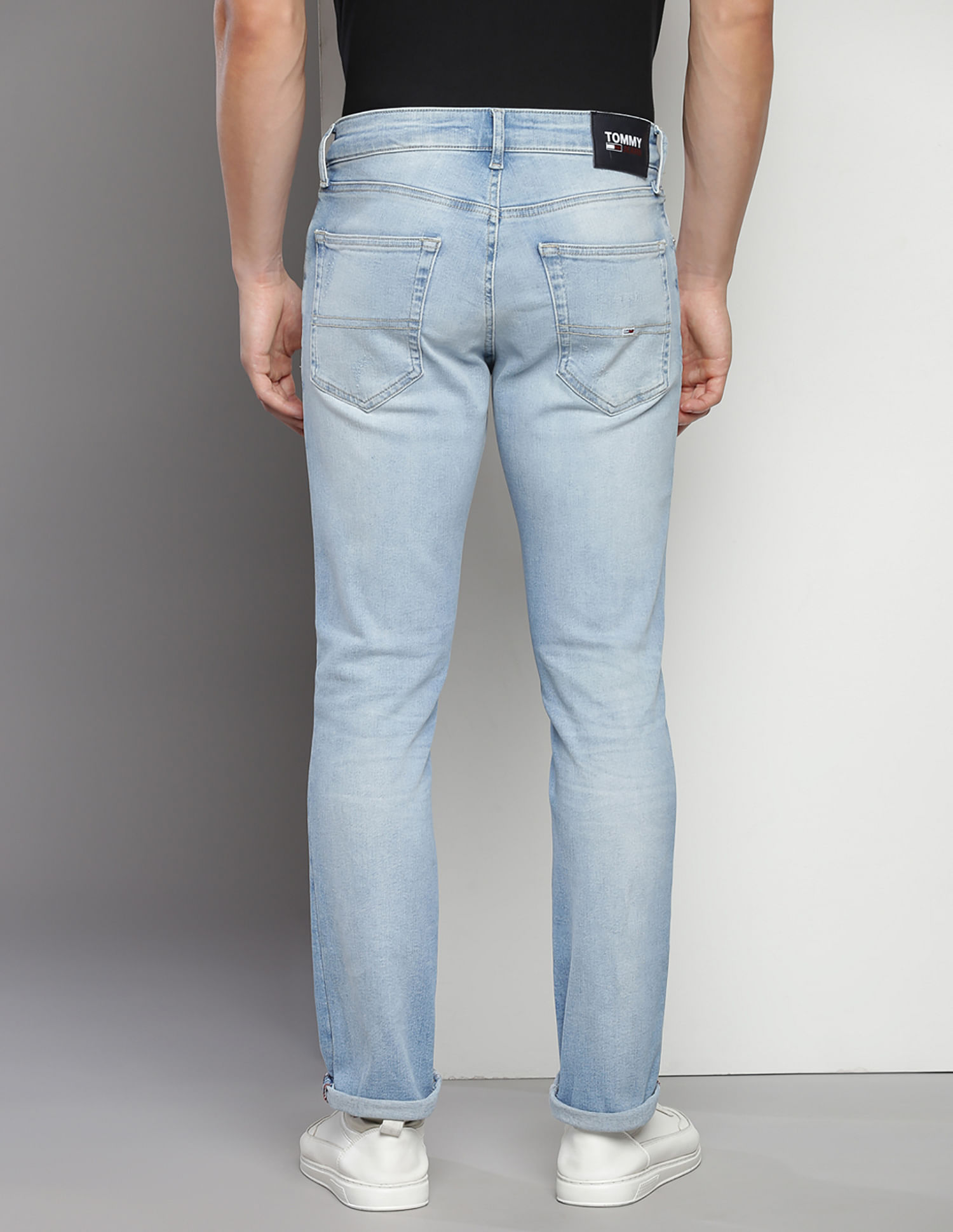 Tommy Hilfiger Scanton Slim Fit Stone Wash Jeans
