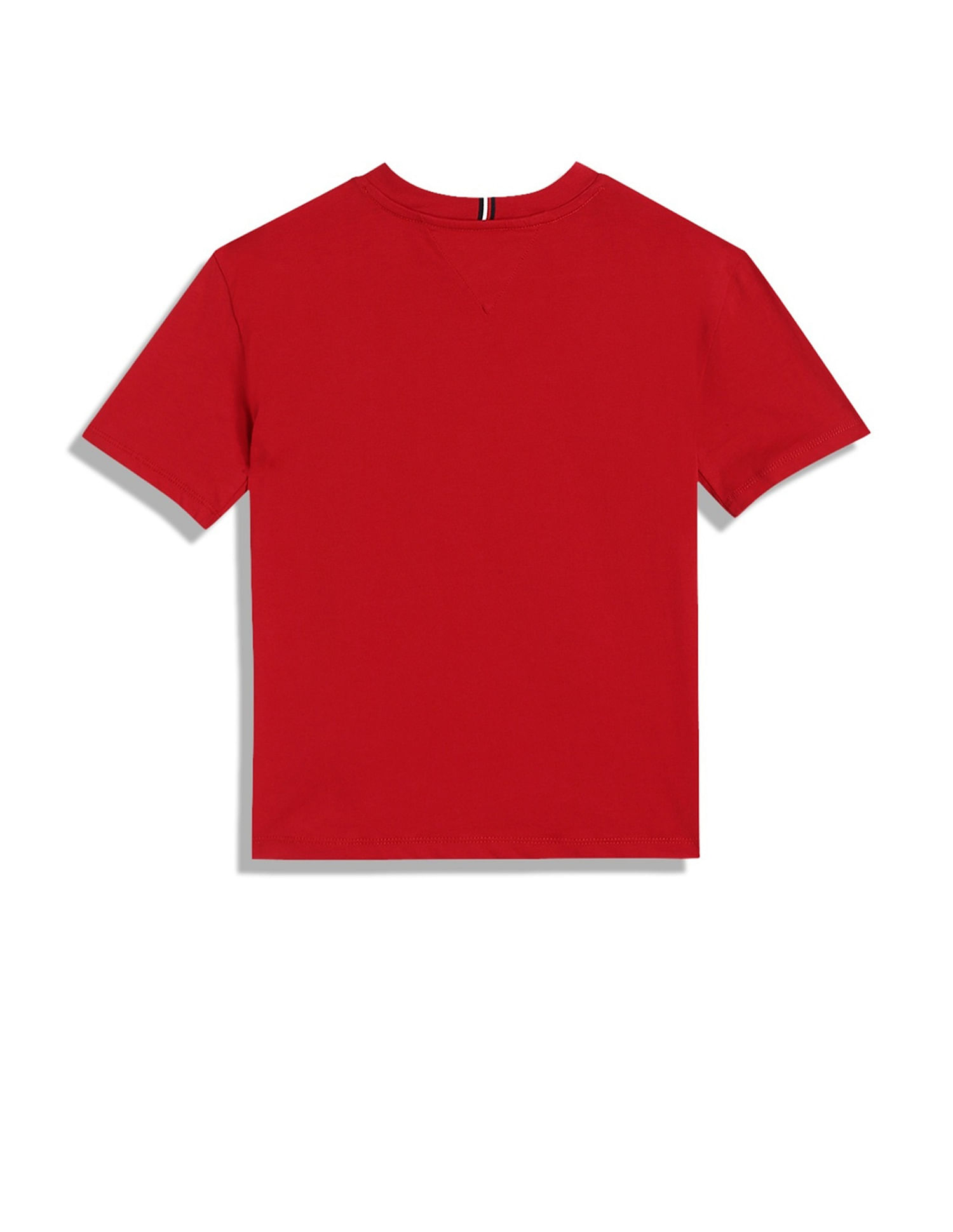Tommy Hilfiger Kids Boys Solid Relaxed-Fit Cotton T-Shirt