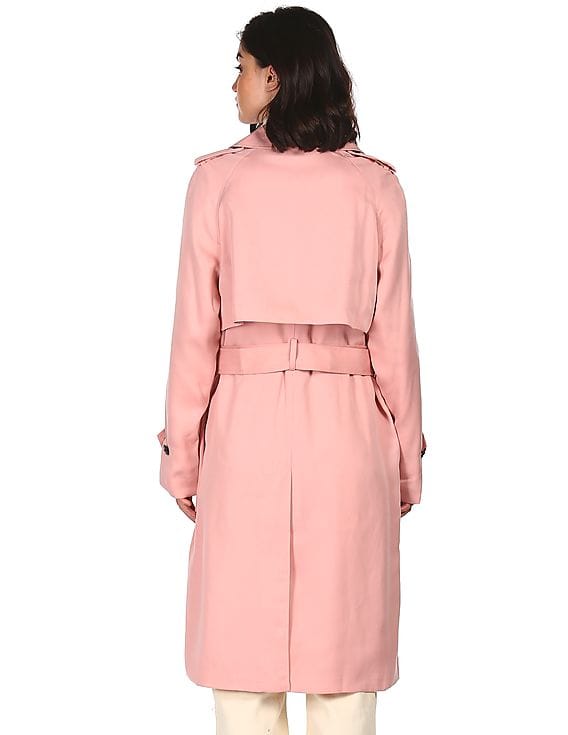 Lightweight Trenchcoat Pink Lightweight Trench Pink Trench Coat