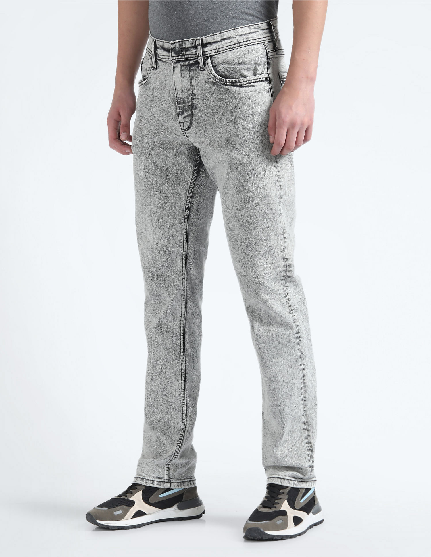 Flying Machine Freddie Slim Straight Fit Jeans
