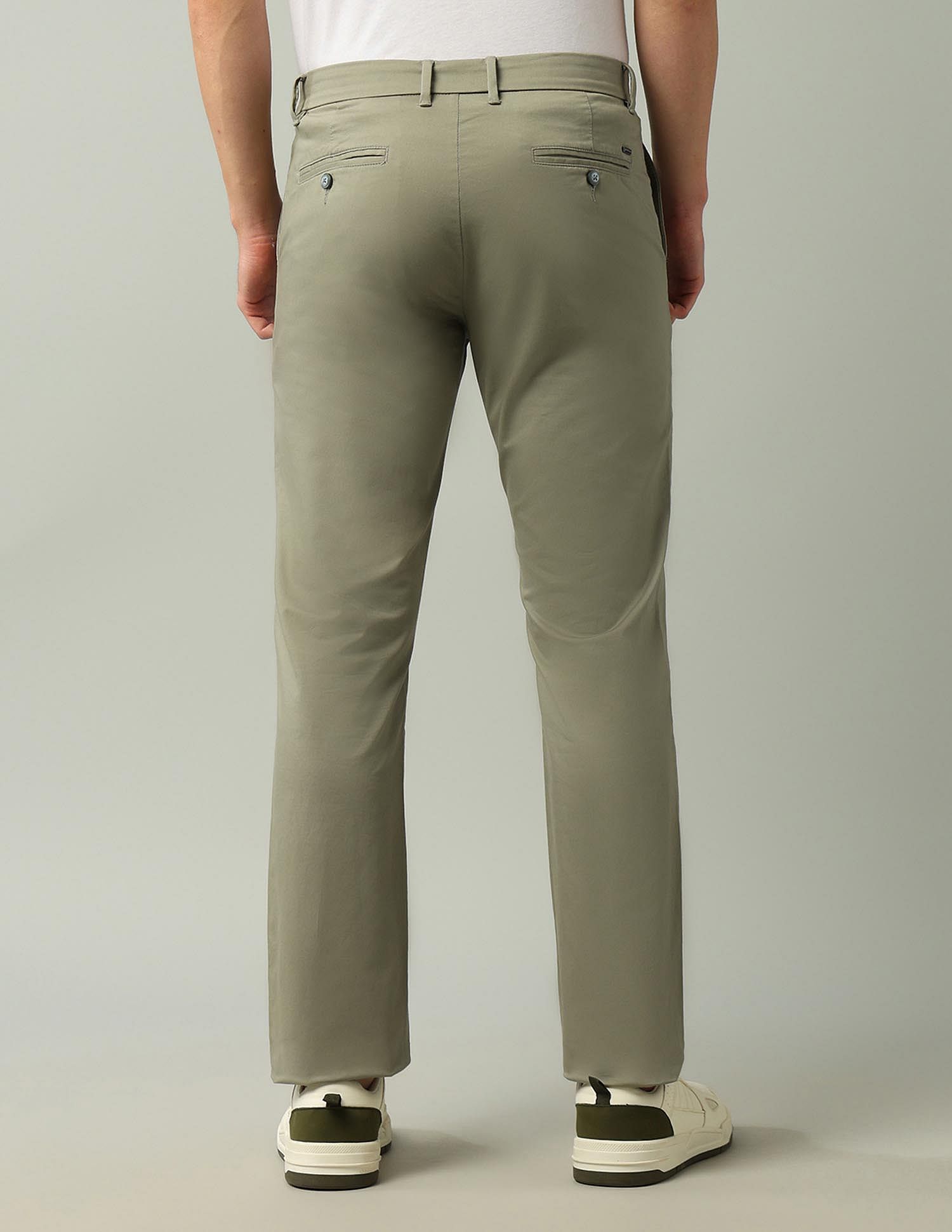 Arrow Sport AutoFlex Solid Twill Trousers