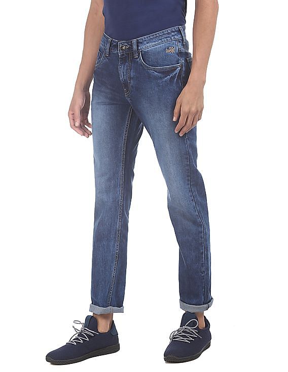 Flying Machine Jackson Skinny Fit Washed Cotton Stretch Jeans