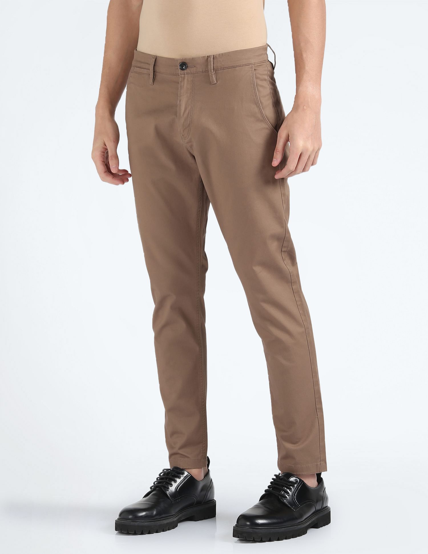 Flying Machine Solid Twill Trousers