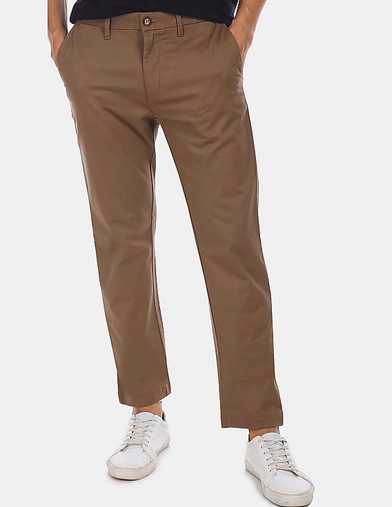 Buy Grey Trousers & Pants for Men by AJIO Online | Ajio.com