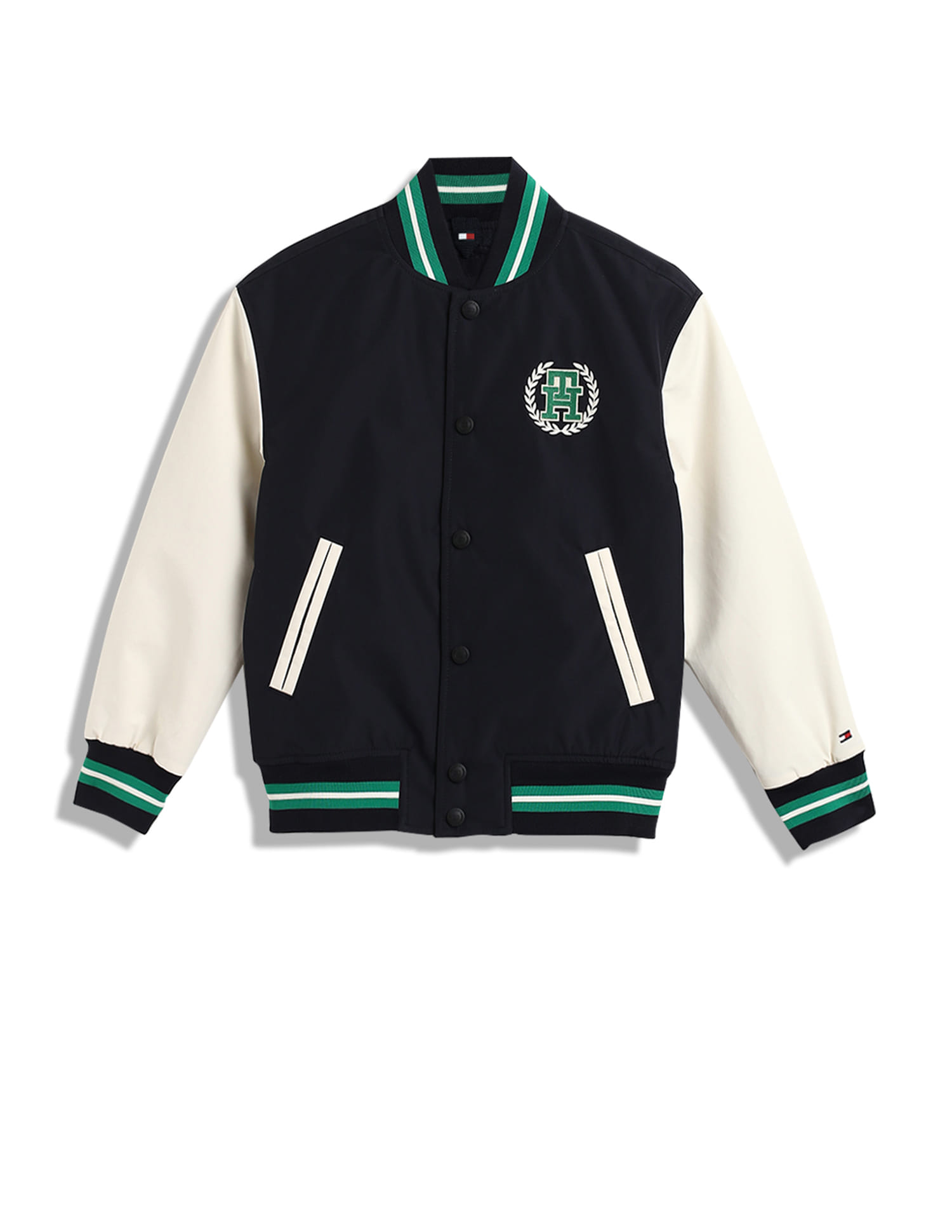 Buy Tommy Hilfiger Kids Boys Colour Block Varsity Jacket