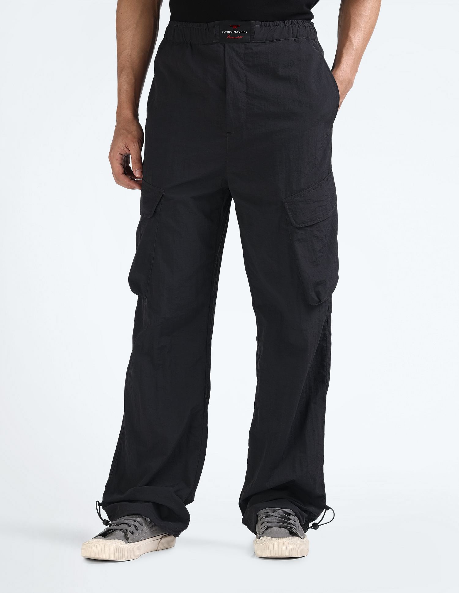Flying Machine Mohammad Ali Elasticized Waist Cargos