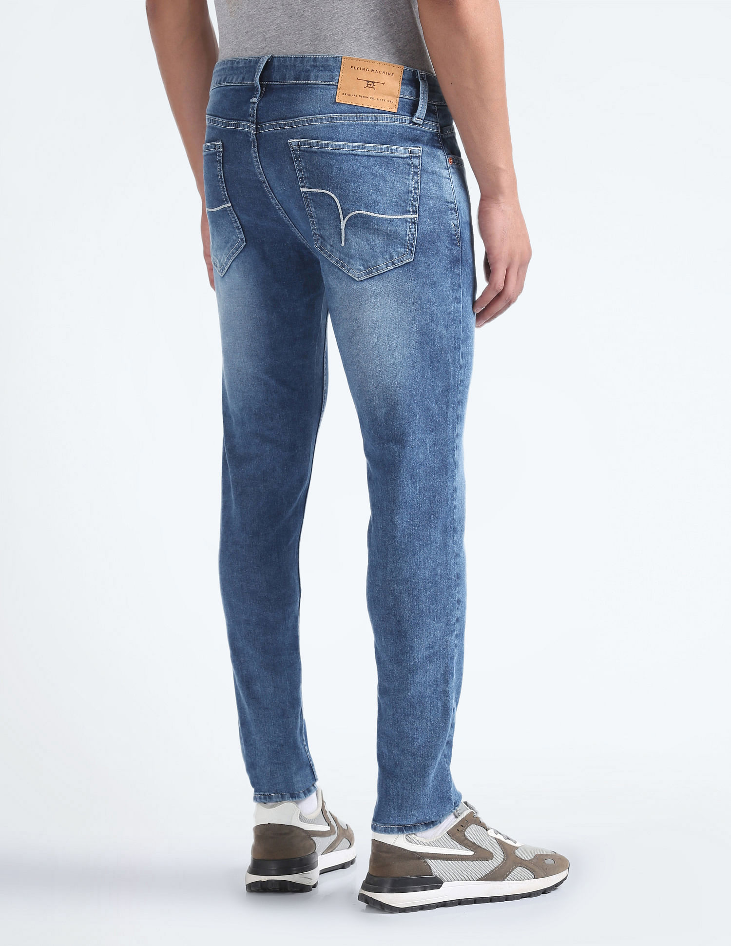 Flying Machine Jackson Super Skinny Fit Low Rise Jeans