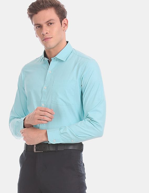 sky colour shirt