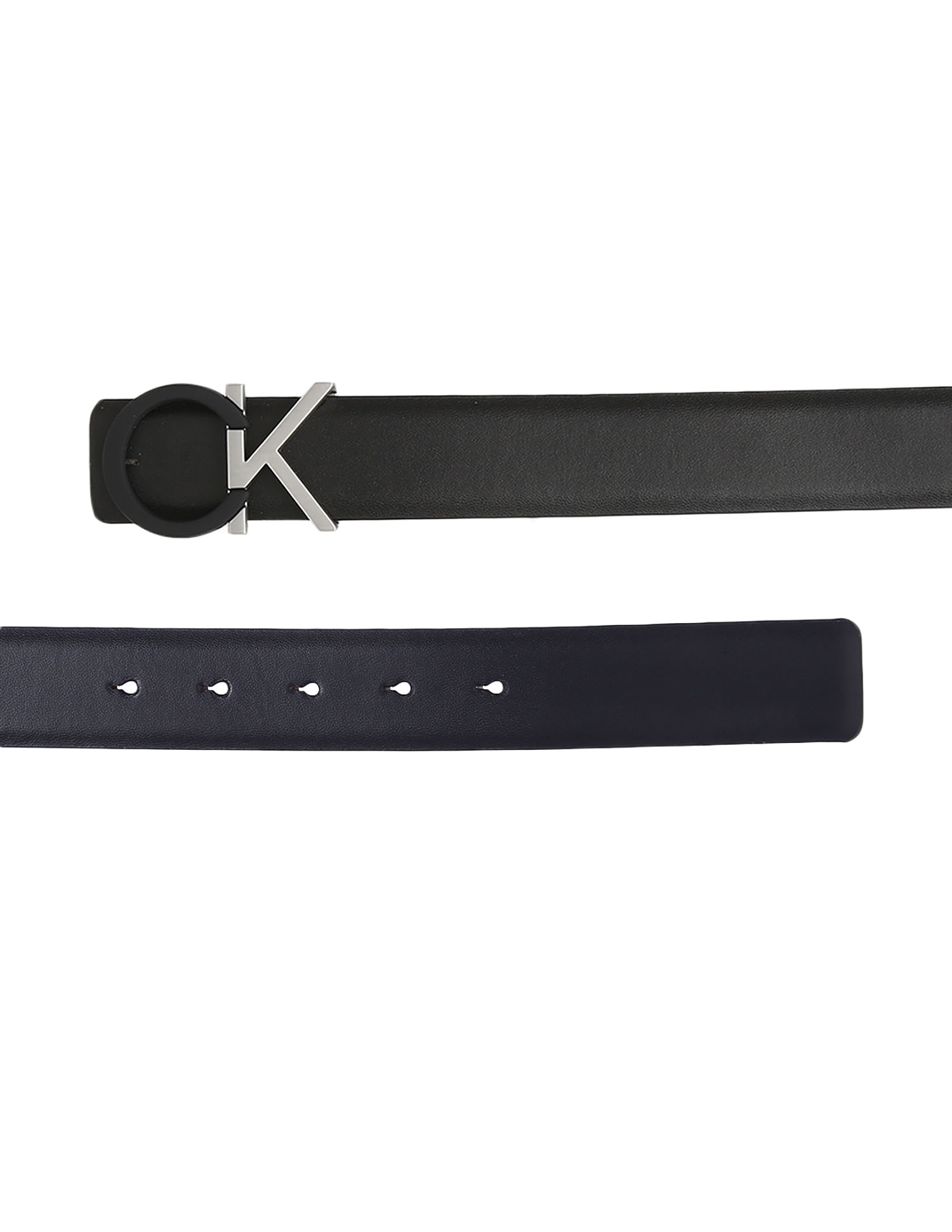 Calvin Klein Solid Leather Belt