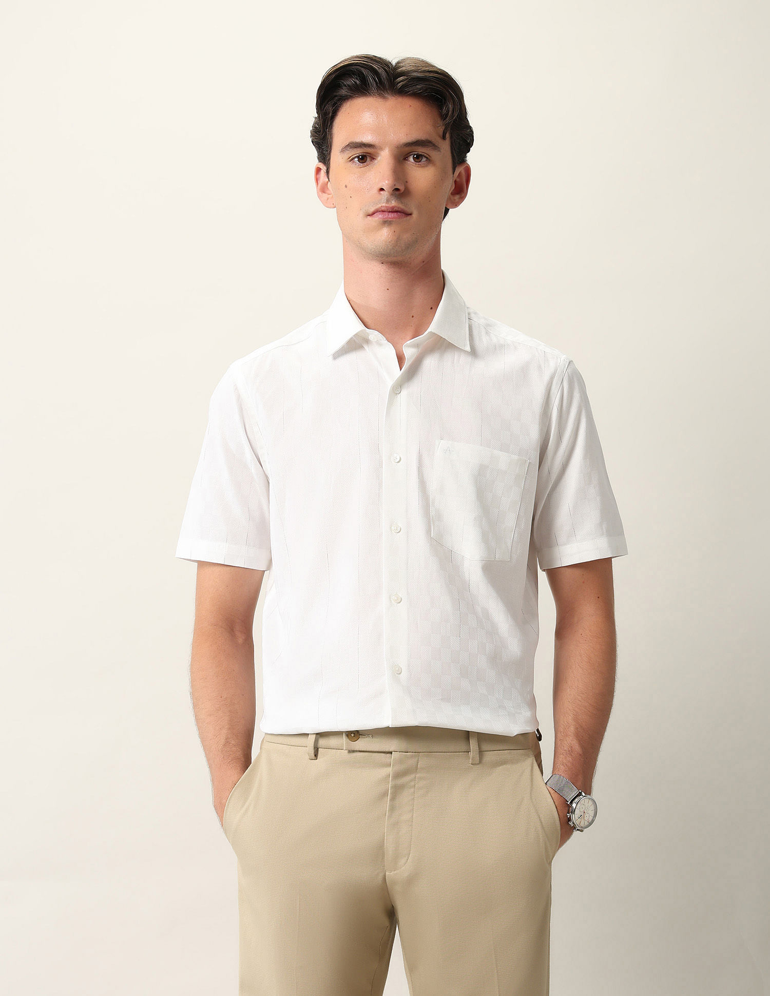 Arrow Textured Dobby Ceremonial Shirt