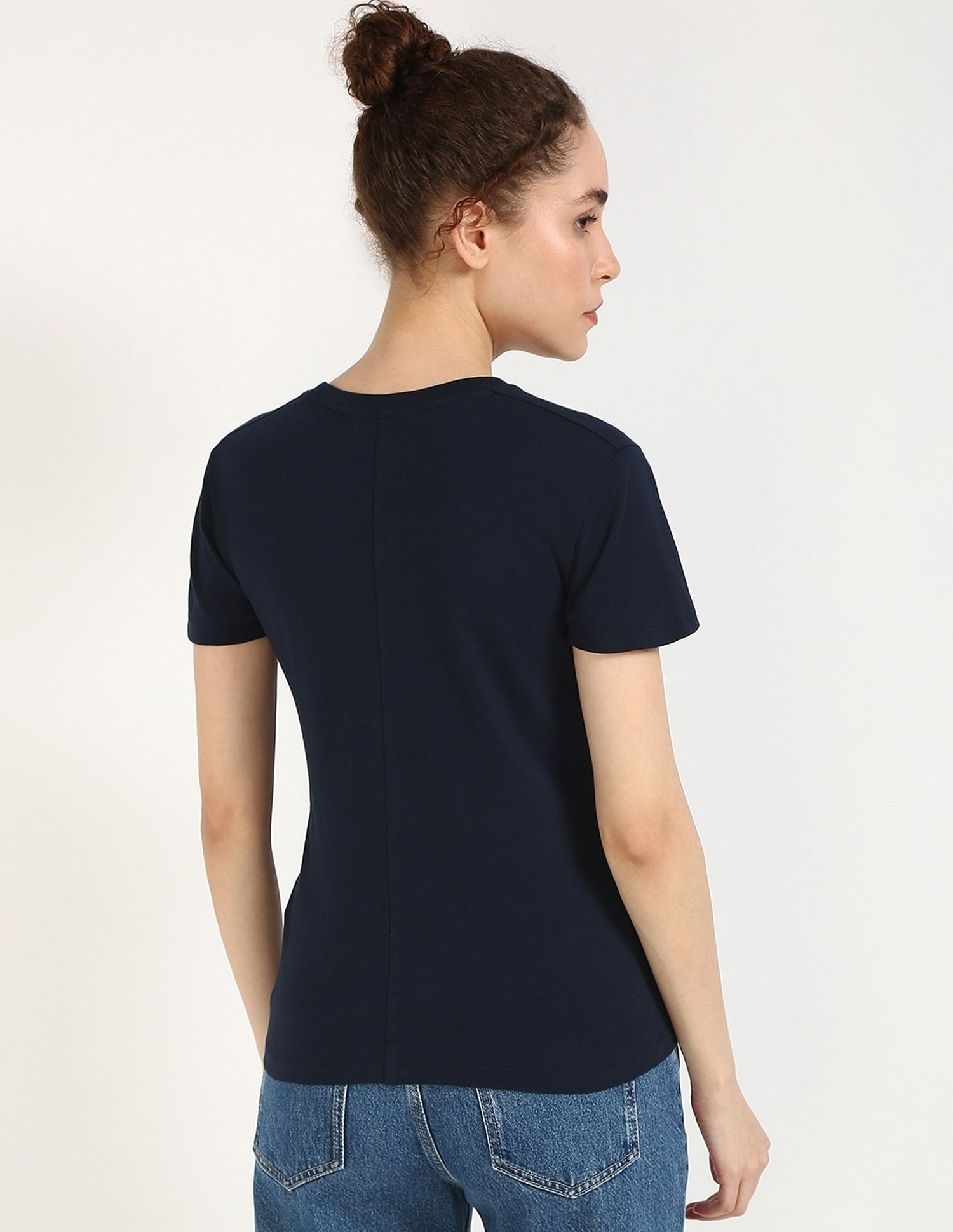 Tommy Hilfiger Solid Regular-Fit Cotton T-Shirt