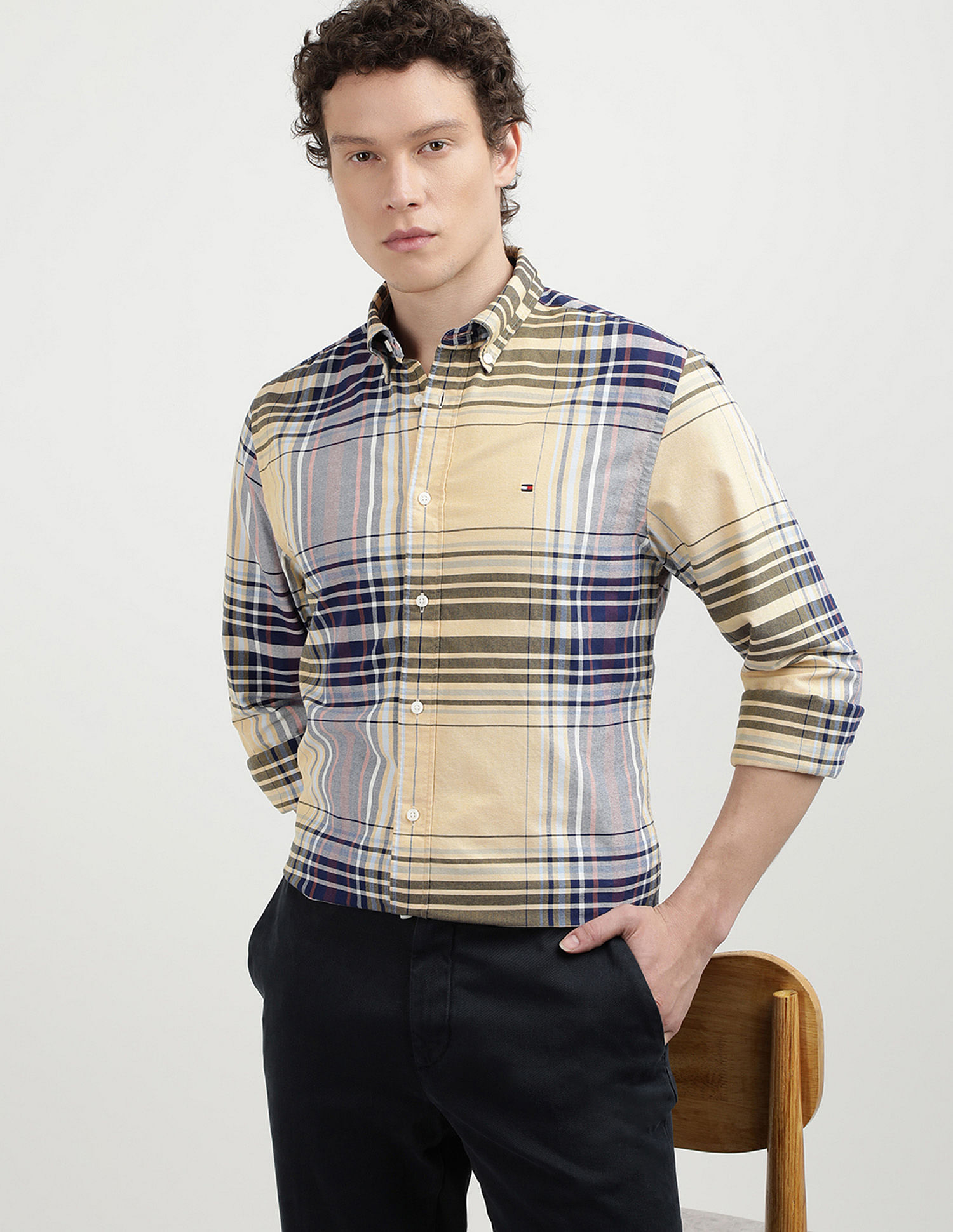 Tommy Hilfiger Oxford Check Regular Fit Shirt