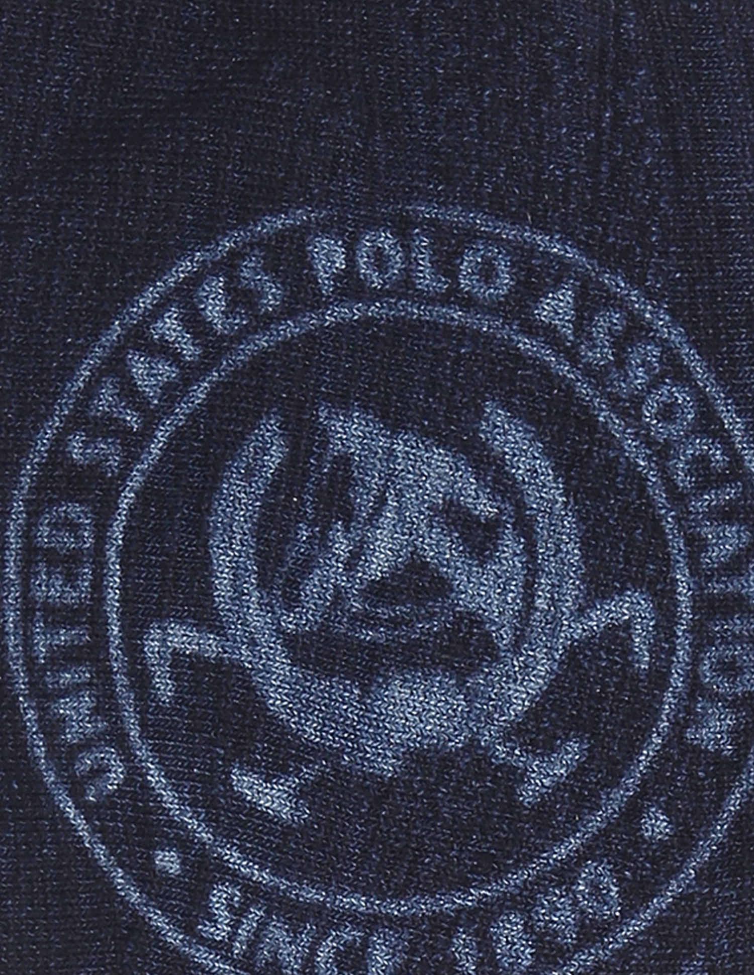 U.S. Polo Assn. Unisex Adults Indigo Triple Layer Anti Bacterial Seamless Reusable Face Mask