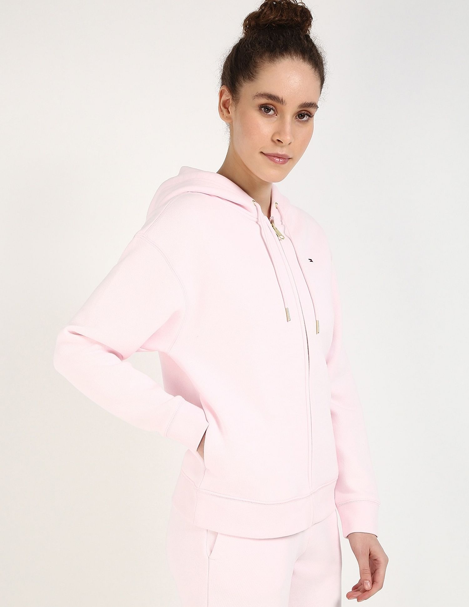 Tommy Hilfiger Relaxed-Fit Cotton Hooded Neck Sweatshirt
