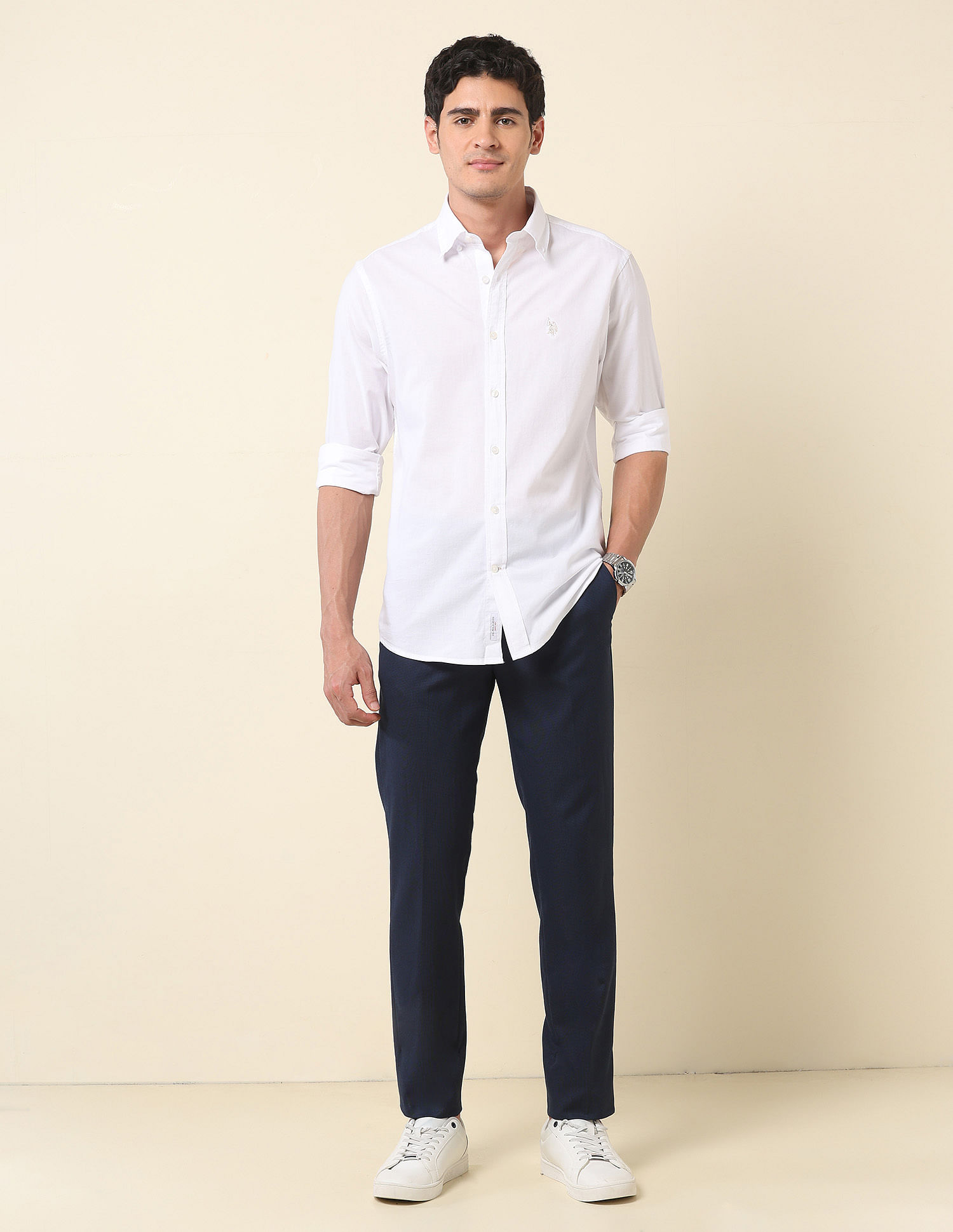 U.S. Polo Assn. Pure Cotton Tailored Fit Shirt