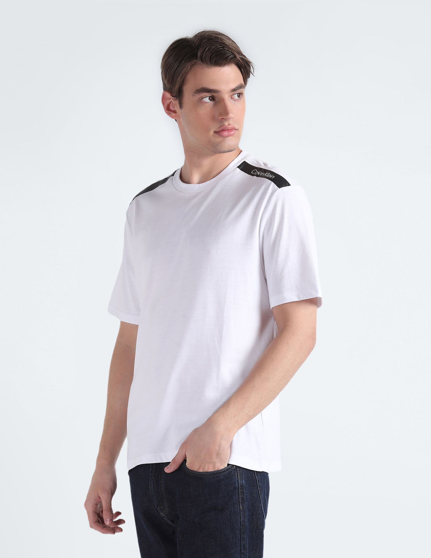 Calvin Klein Shoulder Logo Sustainable T-Shirt