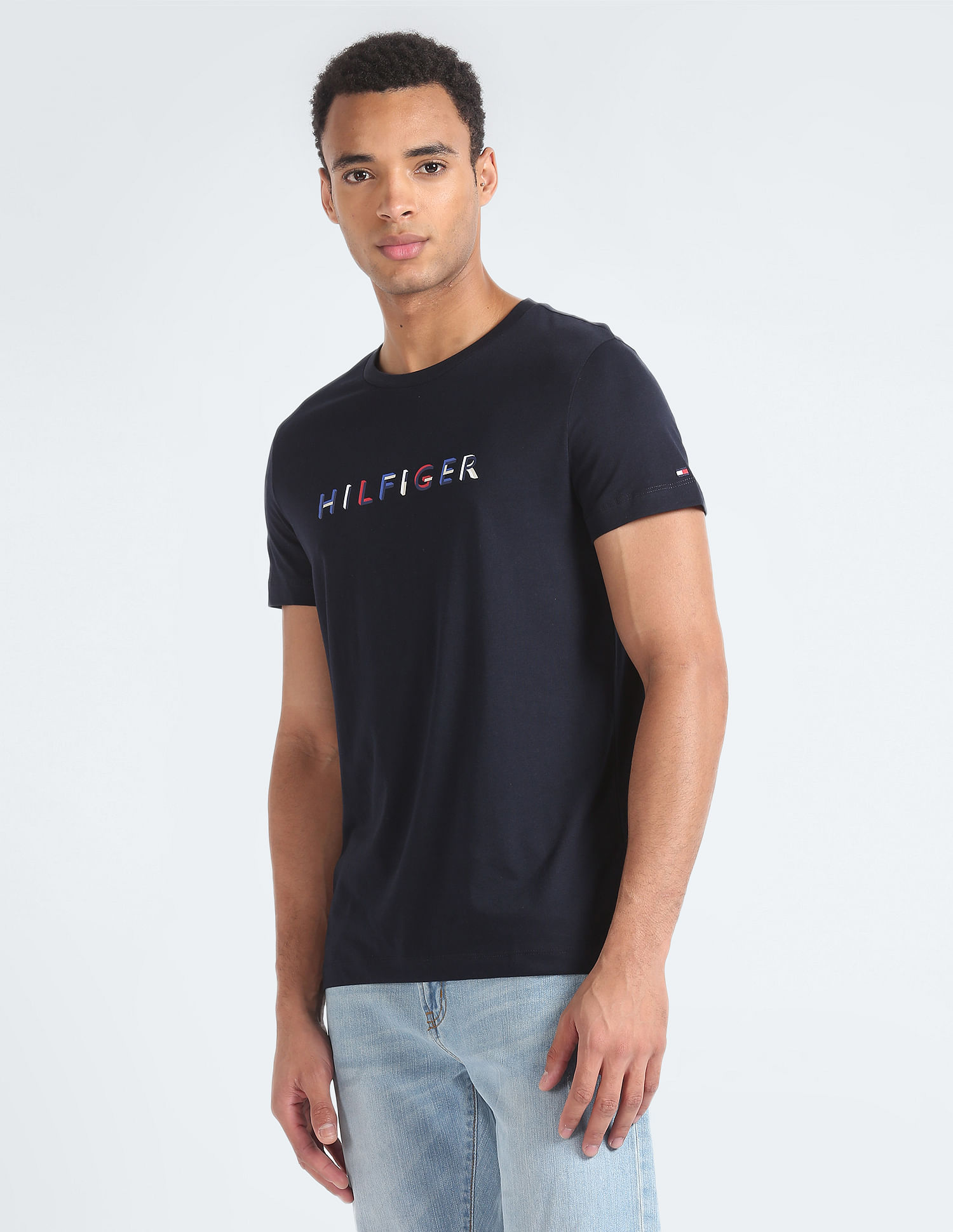 Tommy Hilfiger Transitional Cotton Slim Fit T-Shirt
