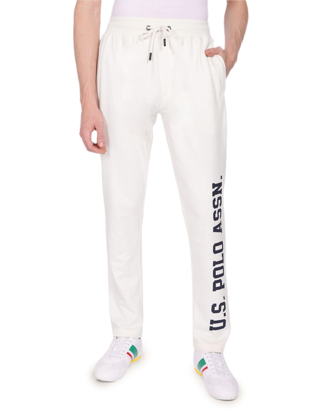U.S. Polo Assn. Denim Co. Collegiate Cotton Track Pants