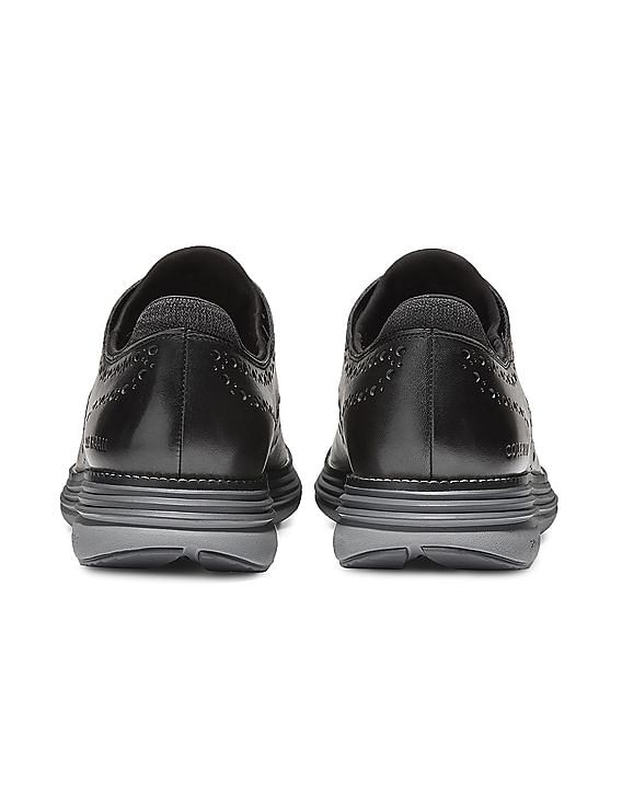 Cole Haan Men Black Originalgrand Ultra Wing Ox Derby Sneakers