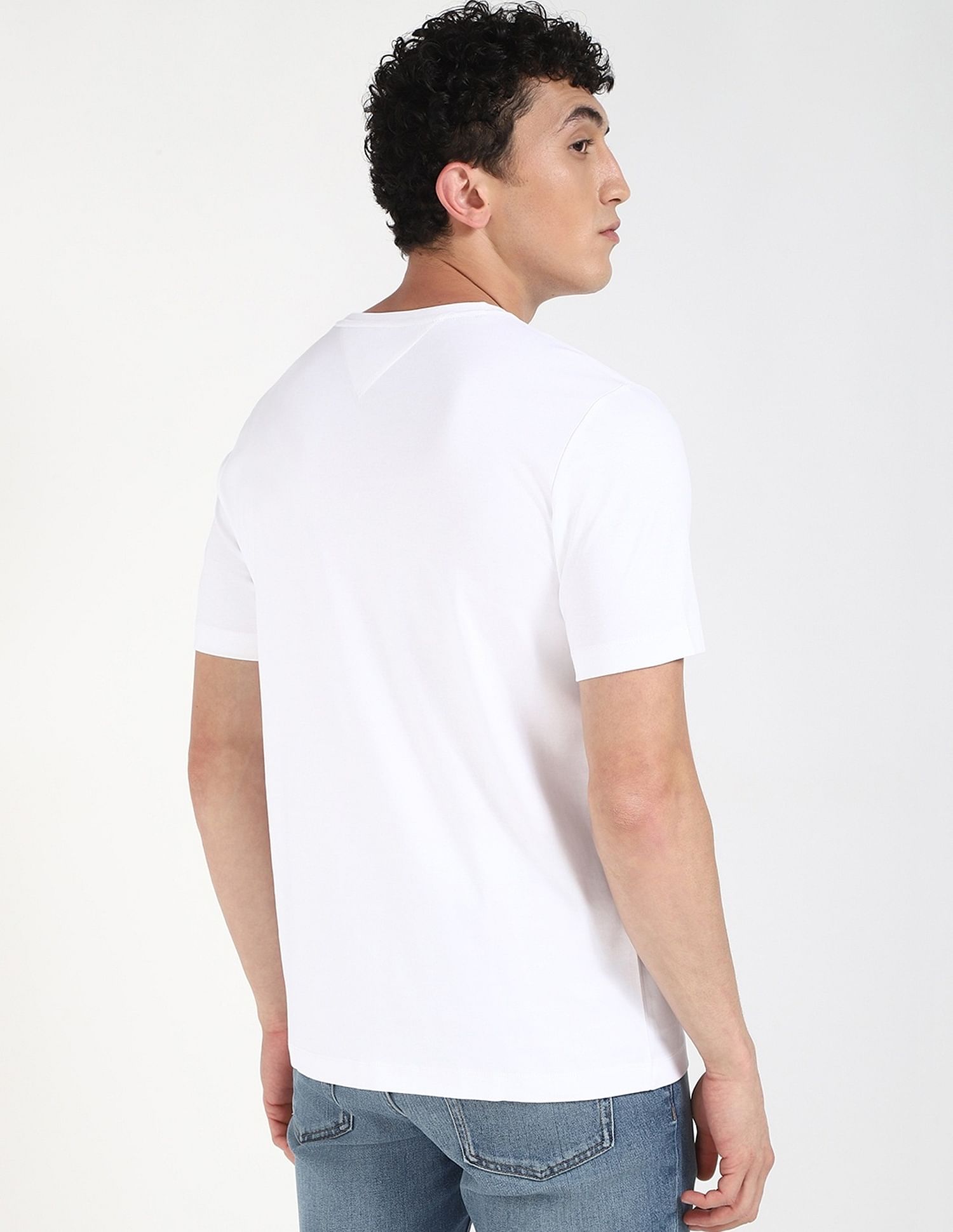 Tommy Hilfiger Logo Regular-Fit Cotton T-Shirt