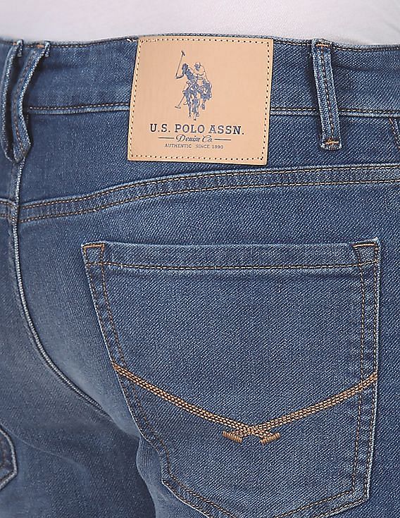 Buy U.S. Polo Assn. Denim Co. Regallo Skinny Fit Blue Jeans