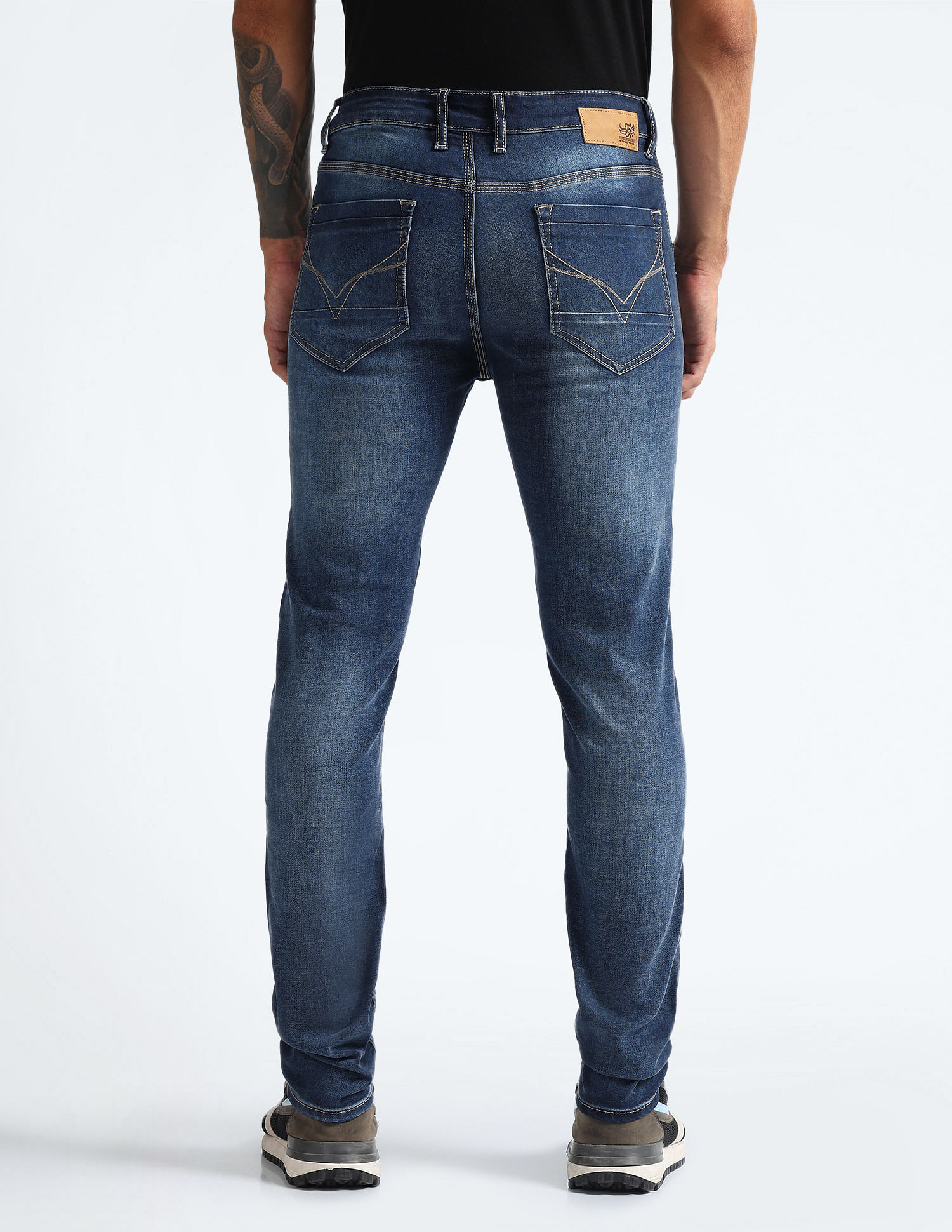 Flying Machine Mid Rise Morrison Skinny Fit Jeans