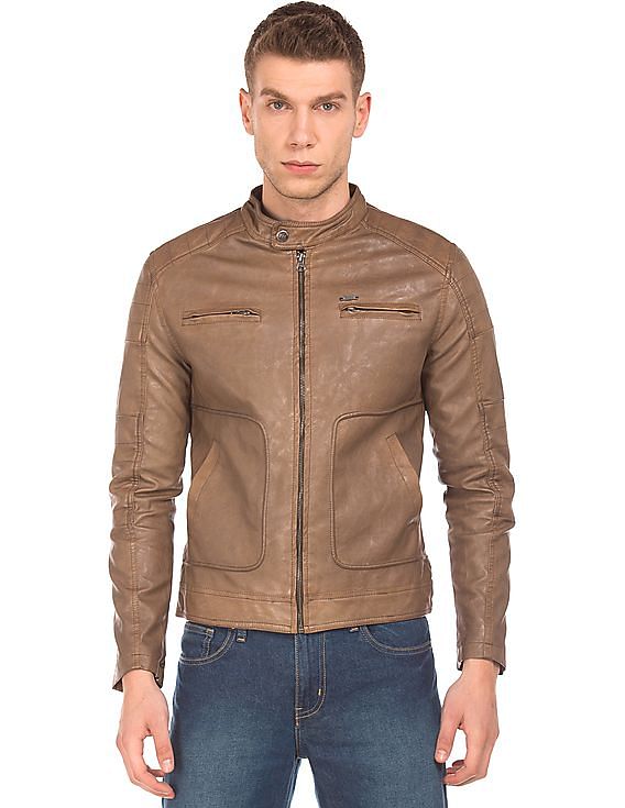 Flying machine biker clearance jacket