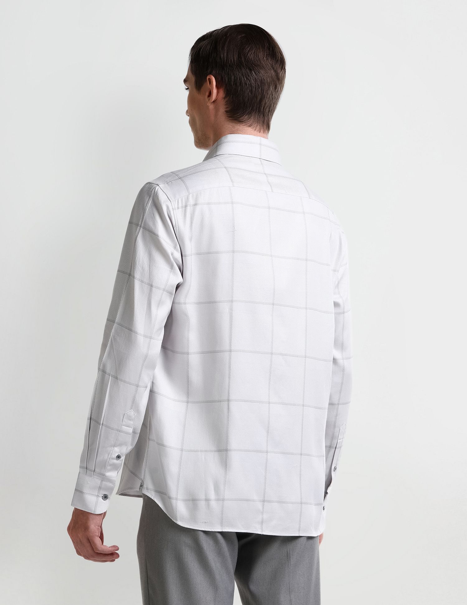 Arrow Manhattan Slim Fit Doby Shirt