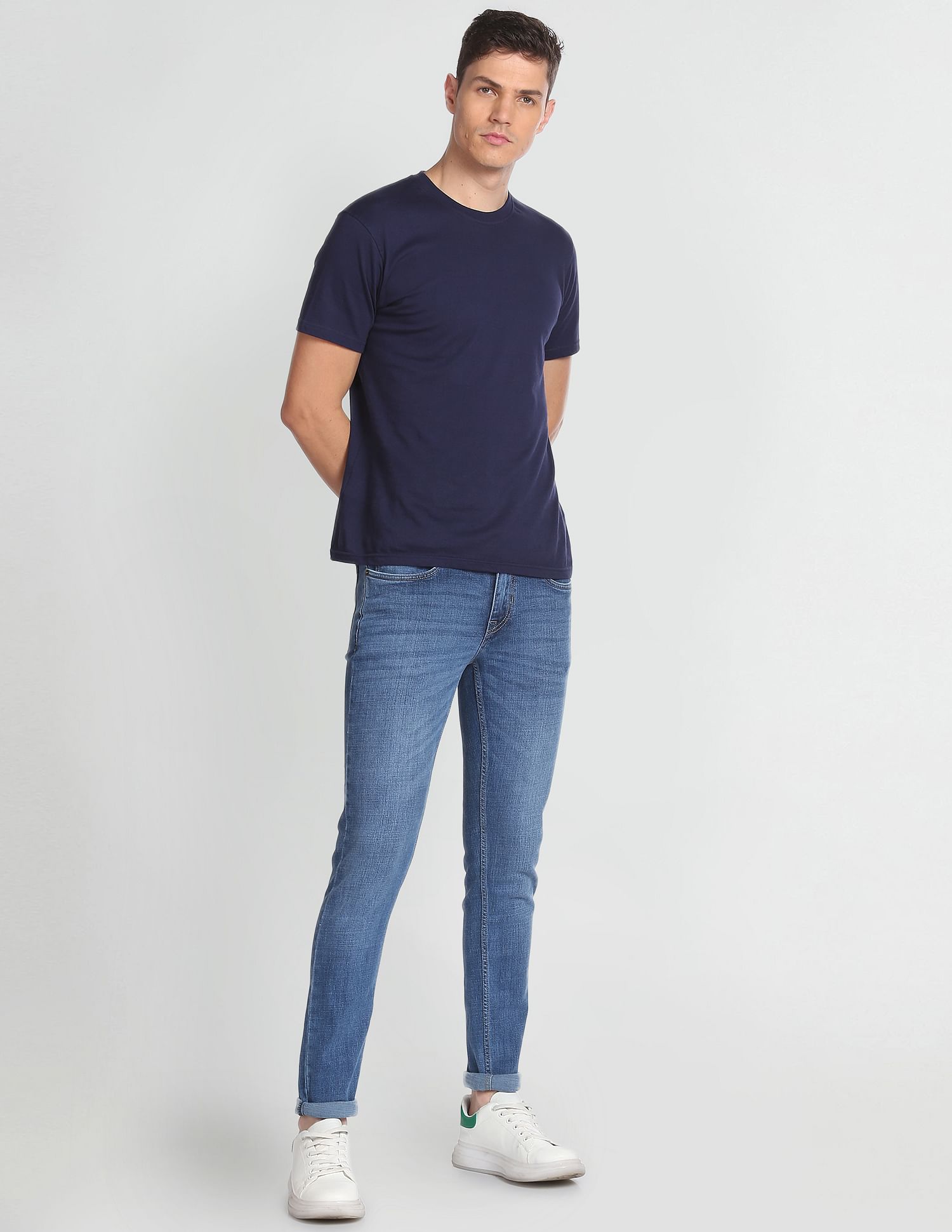 Flying Machine Jackson Skinny Fit Stone Wash Jeans