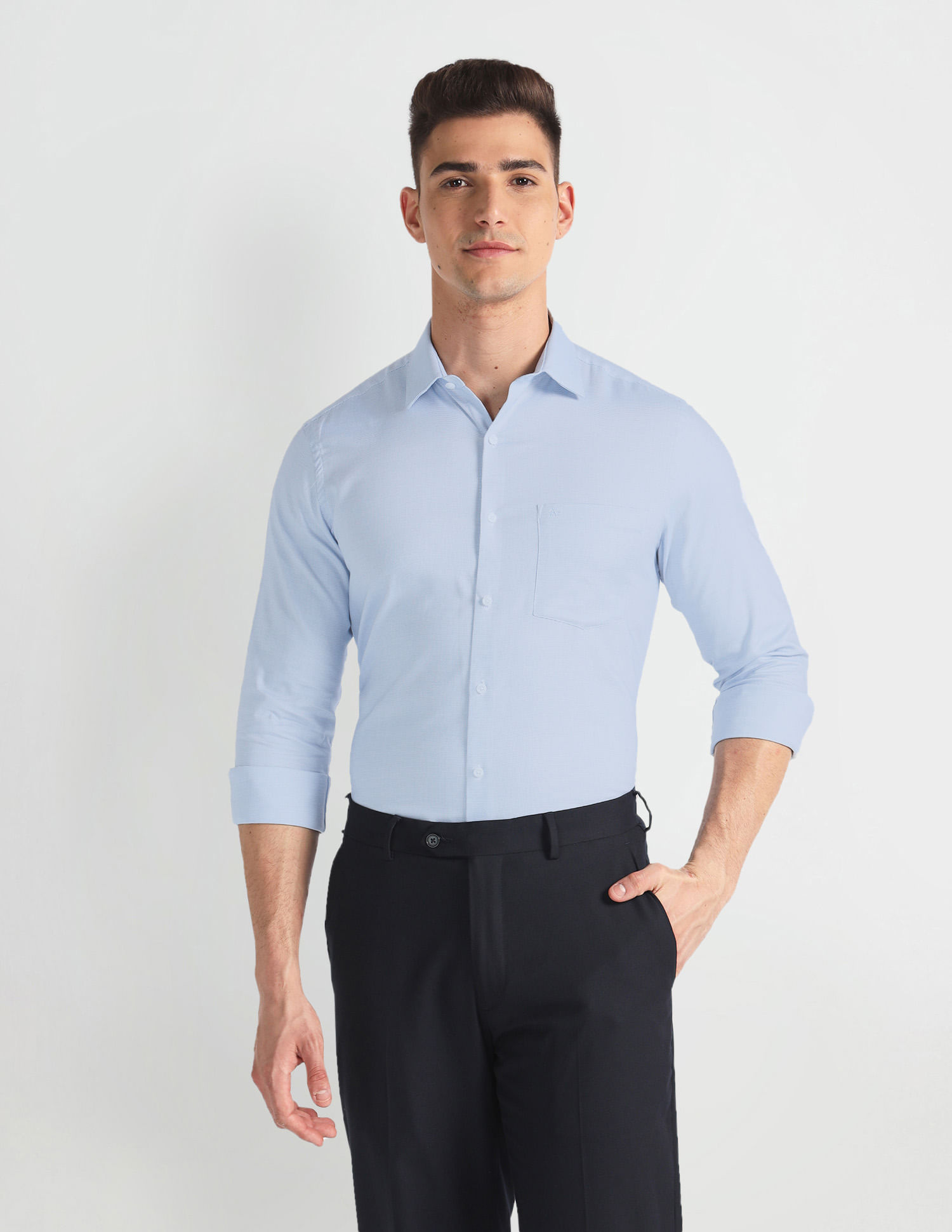 Arrow Pure Cotton Dobby Shirt
