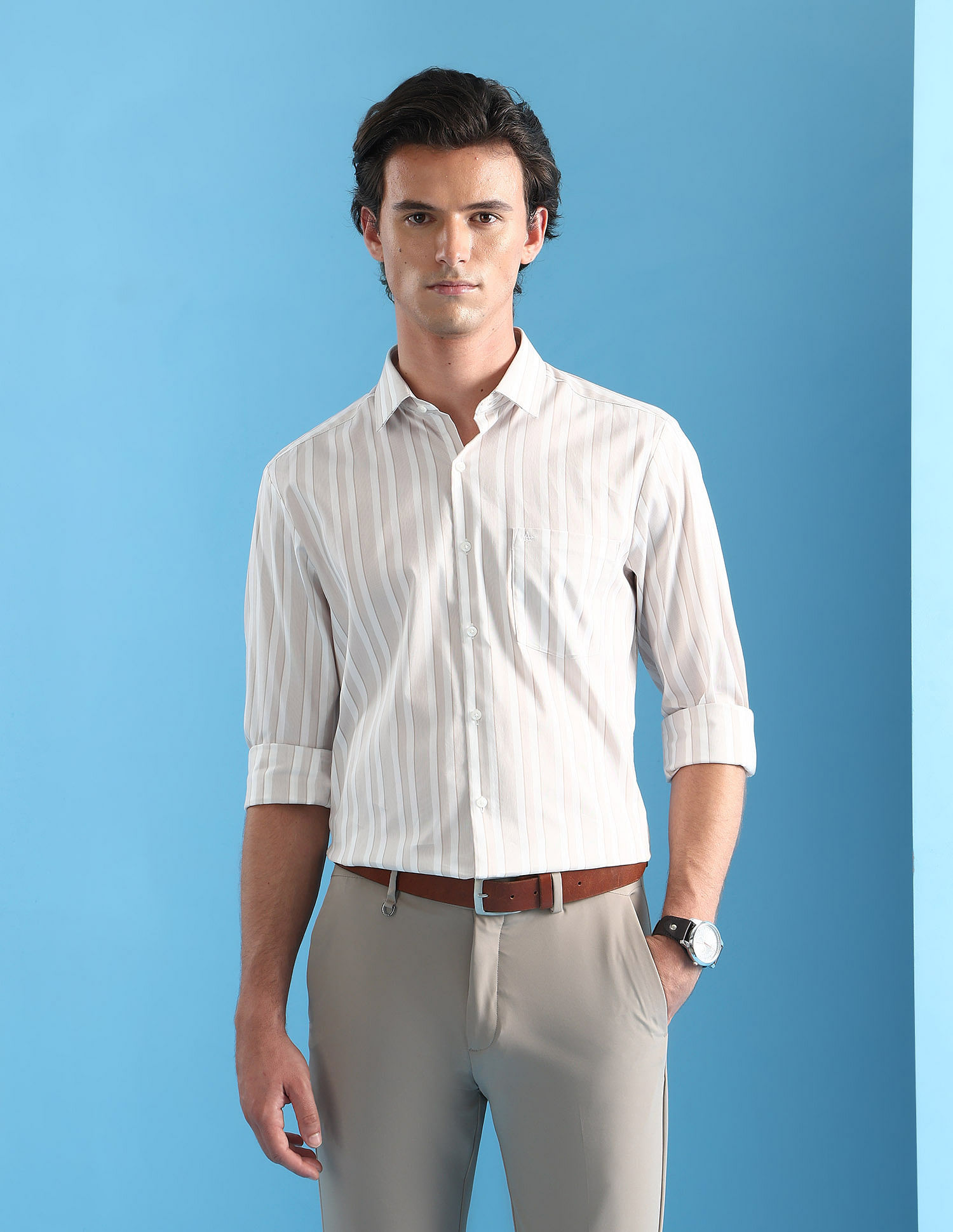 Arrow Liberty Classic Fit Velocity Twill Shirt
