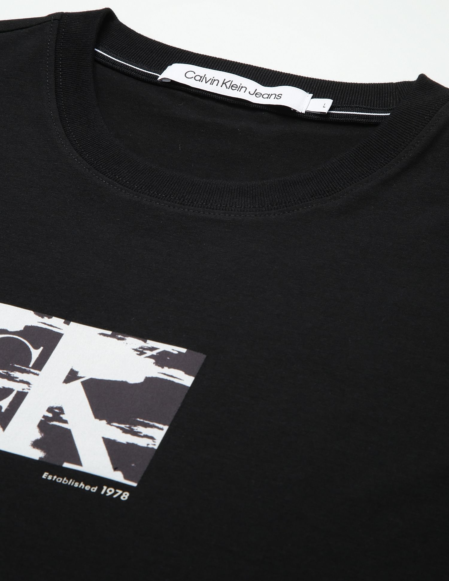 Calvin Klein Box Logo Slim Fit T-Shirt